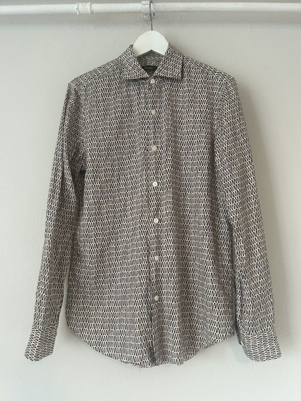Berluti Abstract Print Shirt Size US M / EU 48-50 / 2 - 2 Thumbnail