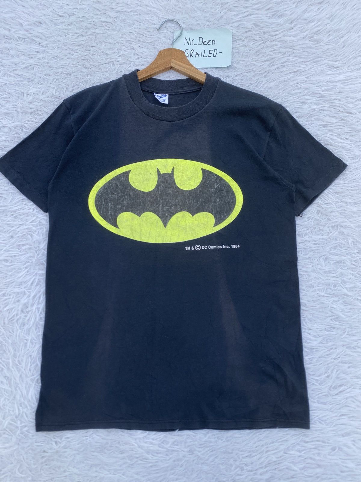 DC Comics Rare Vintage 90s Batman DC Comics Inc 1964 Tshirt Size US M / EU 48-50 / 2 - 5 Thumbnail