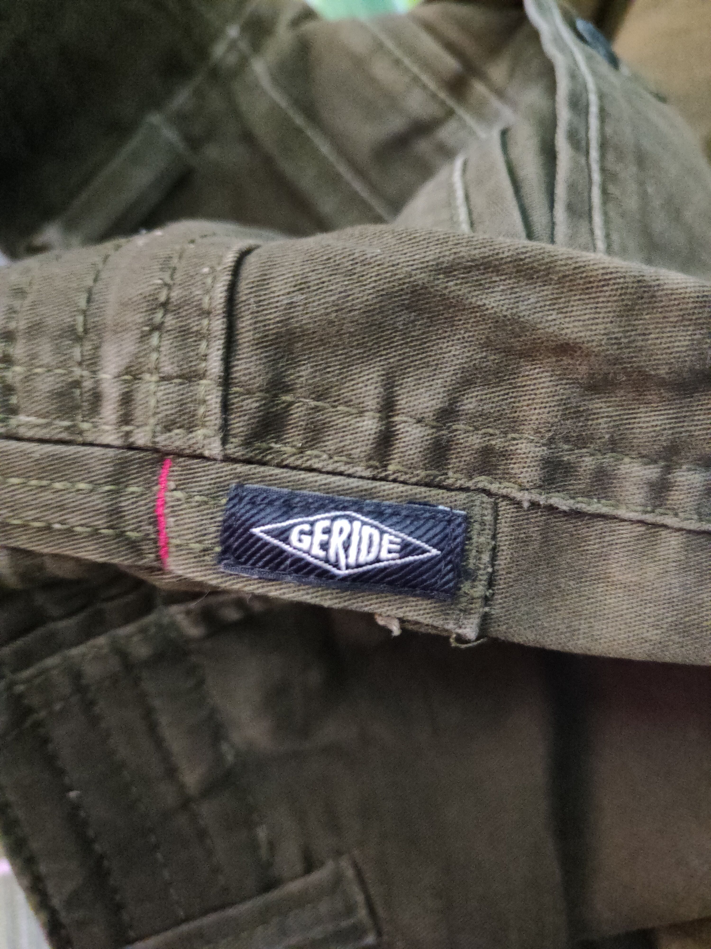 Japanese Brand DL Geride Faded Multipocket Tactical Cargo Pants #S2225 Size US 30 / EU 46 - 14 Thumbnail