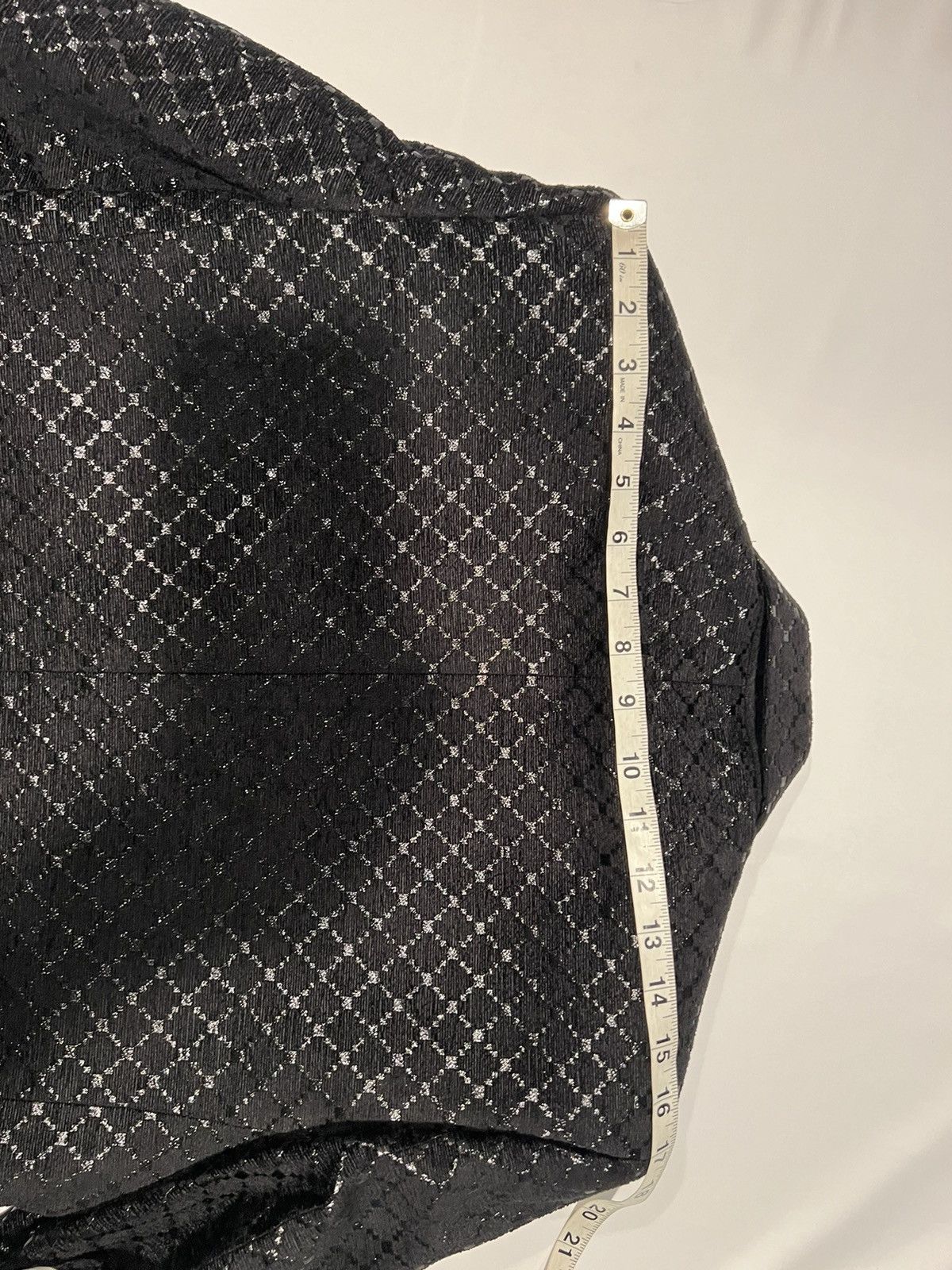 Saint Laurent Paris Saint Laurent diamond jacquard tone blazer. 48/38 $4250 Size 38R - 11 Thumbnail