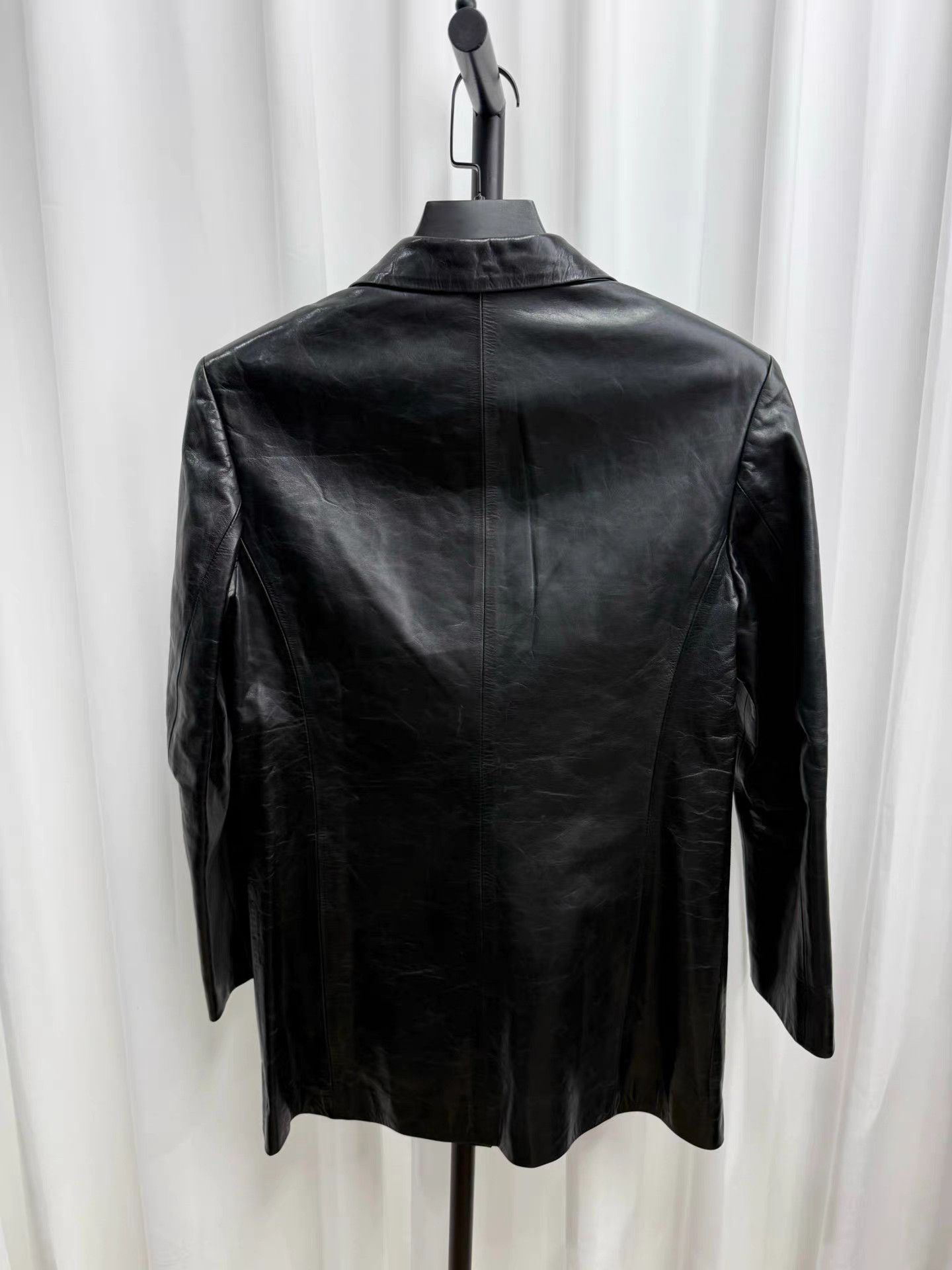 Yohji Yamamoto Yohji Yamamoto Noir Leather Jacket K20 Size US M / EU 48-50 / 2 - 4 Thumbnail