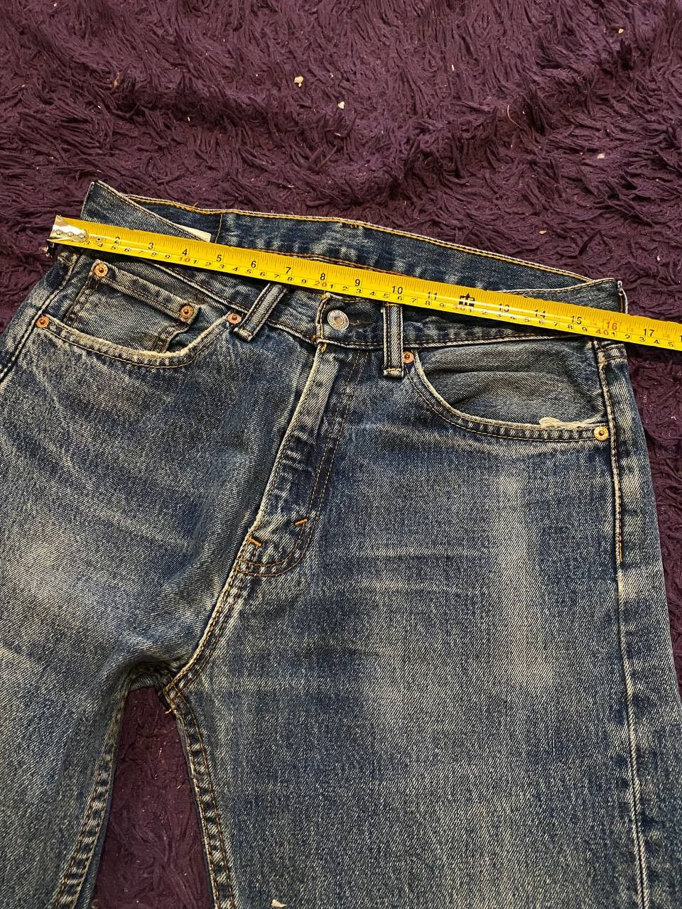 Levi's Vintage distressed jeans Y2K Levi's 505 W32 streetwear Size US 32 / EU 48 - 11 Thumbnail