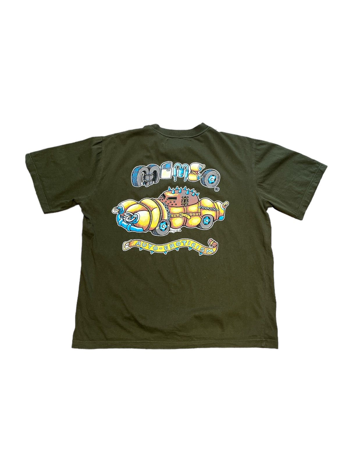 Mardi Gras Creations French Terry Adult Vintage MAMBO Shirt - Off-White main image 1