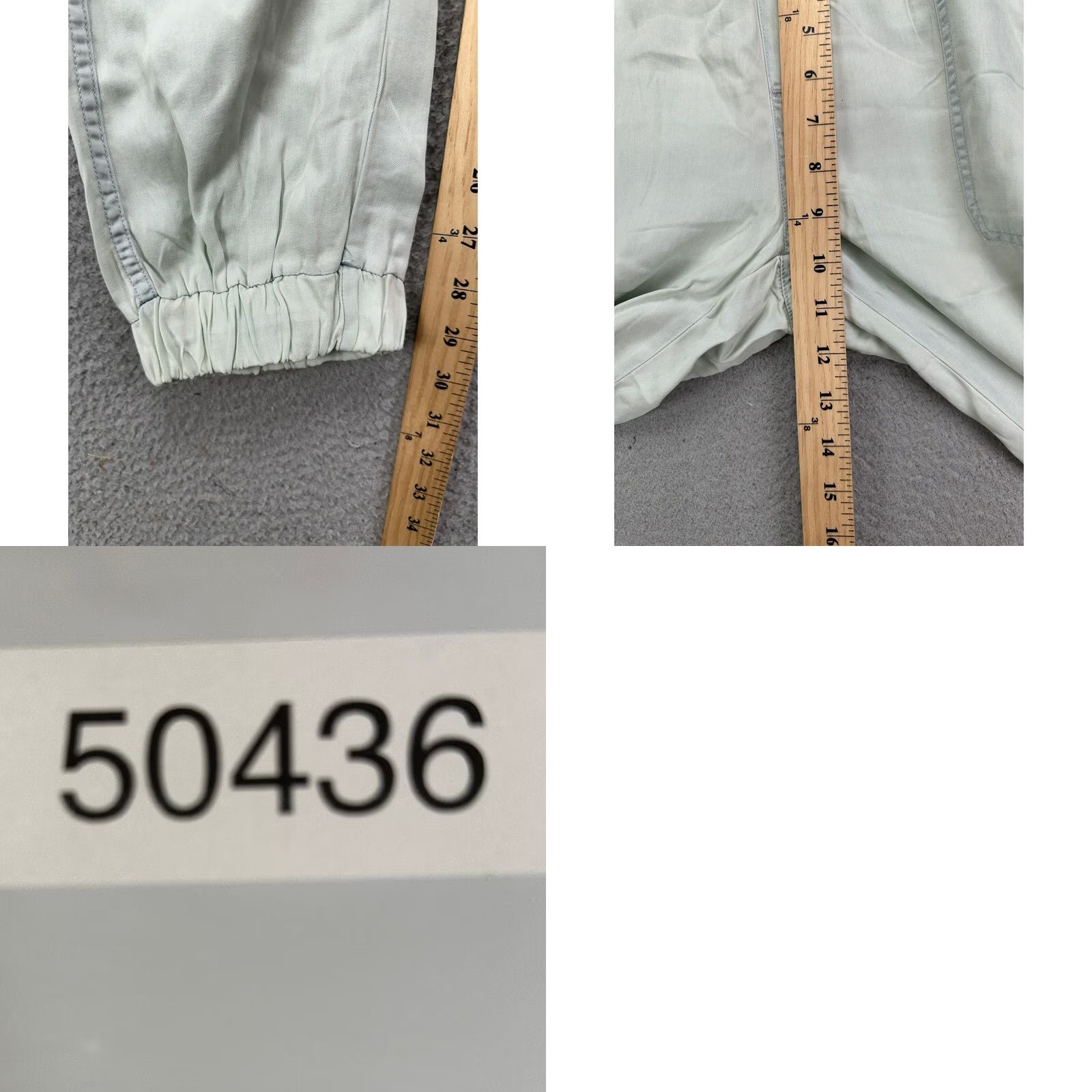 Prana VINTAGE Prana Jogger Pants Womens XS Wash Blue Lightweight NEW D2 Size 26" / US 2 / IT 38 - 8 Thumbnail