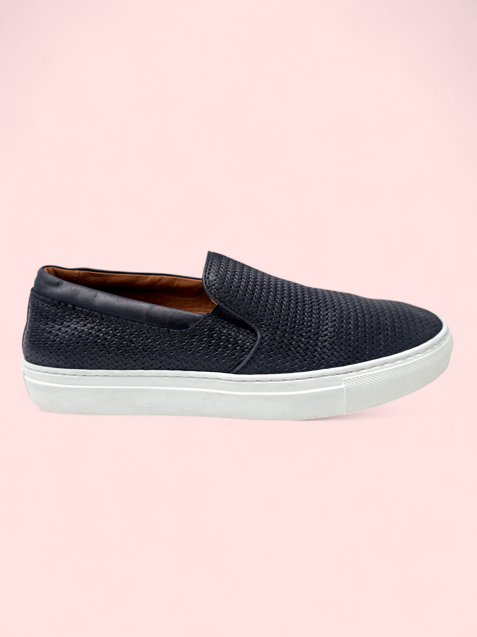 Aquatalia Aquatalia woven leather slip-on sneakers-FASHIONELLA Size US 9 / IT 39 - 5 Thumbnail