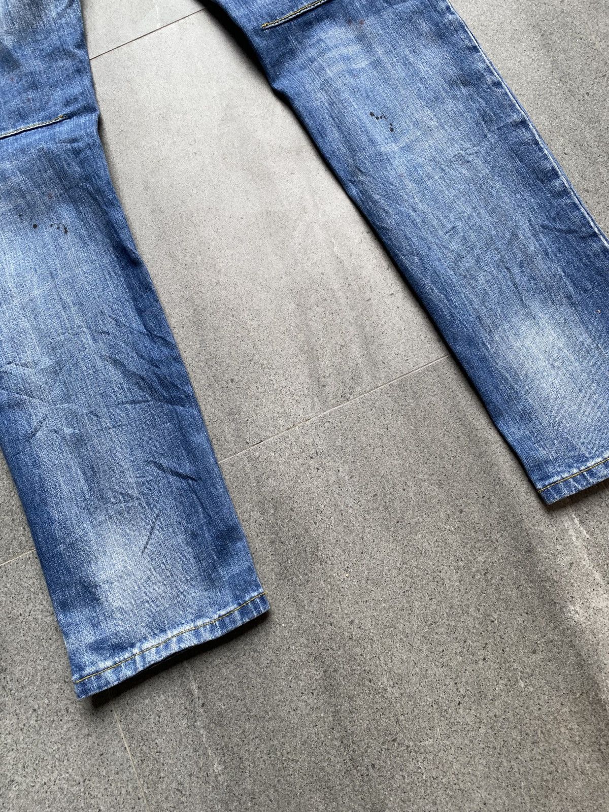 Number (N)ine Number (N)ine Distressed Denim – Archive Japanese Brand Size US 30 / EU 46 - 6 Thumbnail