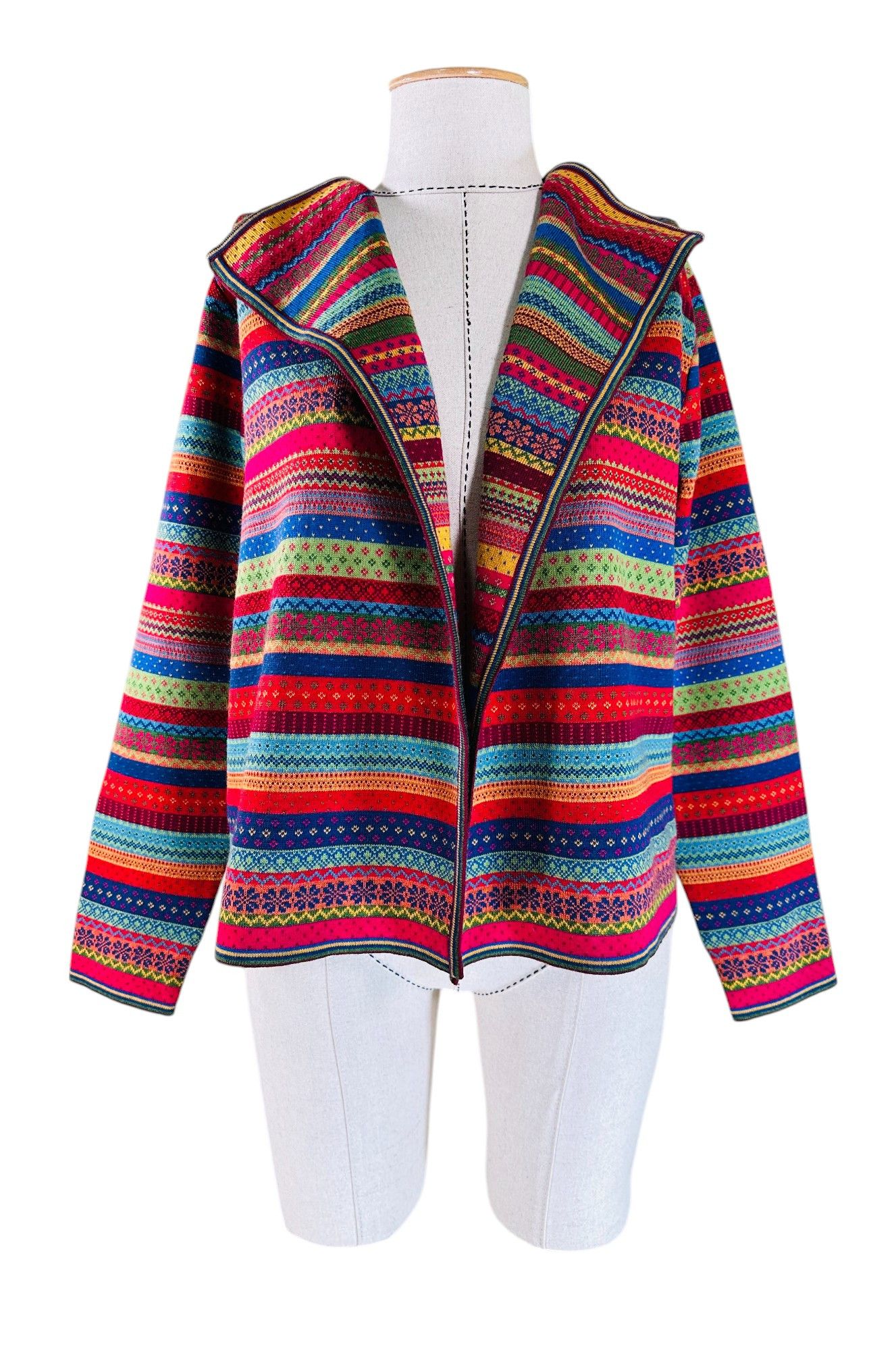 Other Invero wool cardigan colors striped Size S / US 4 / IT 40 - 1 Thumbnail