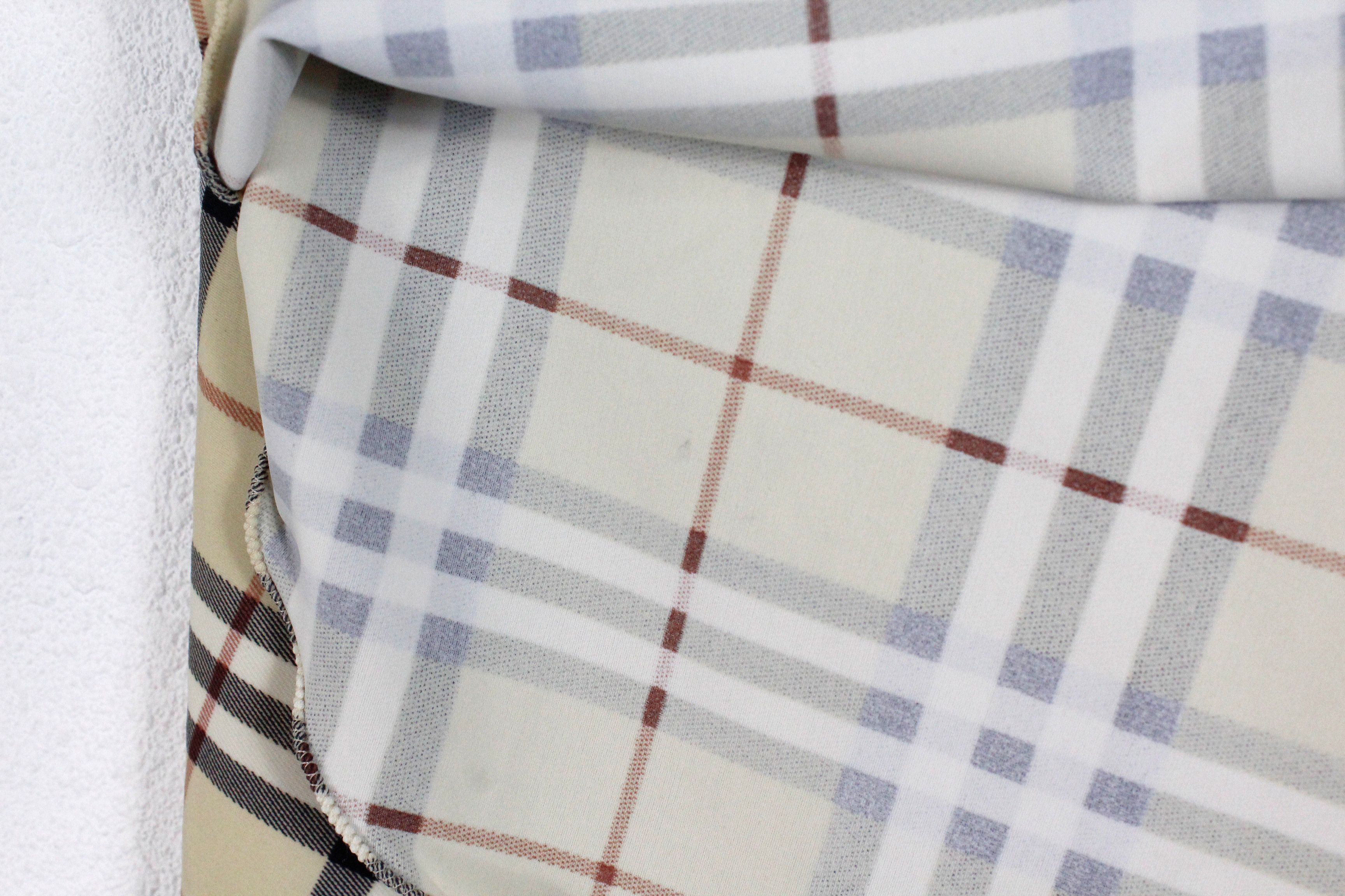 Burberry × Burberry Prorsum Burberry Beige Check Nova Bandeau & Head Shawl Size ONE SIZE - 6 Thumbnail
