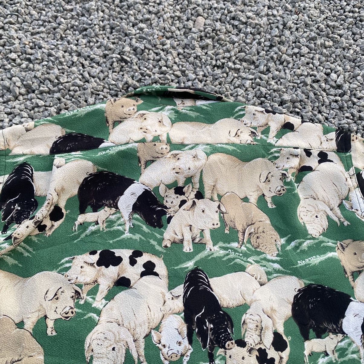 Studio D'Artisan Very Rare Vintage STUDIO DARTISAN Hundred Pigs Shirt Size US M / EU 48-50 / 2 - 8 Thumbnail