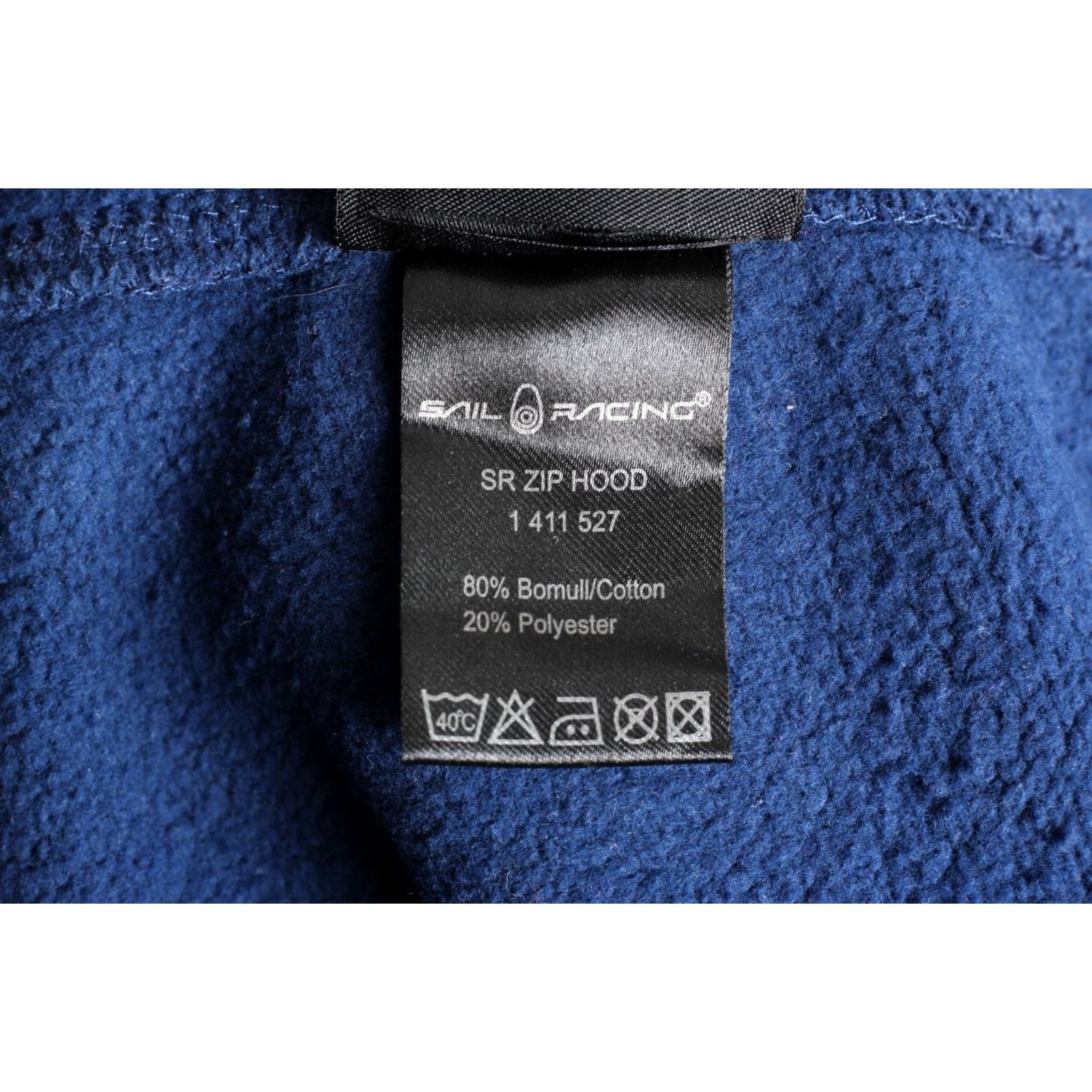 Vintage Sail Racing Zip Hoodie Sweatshirt Men S Blue Logo Full Zip Pockets All Seasons Regular Size S Mens Size US S / EU 44-46 / 1 - 6 Thumbnail