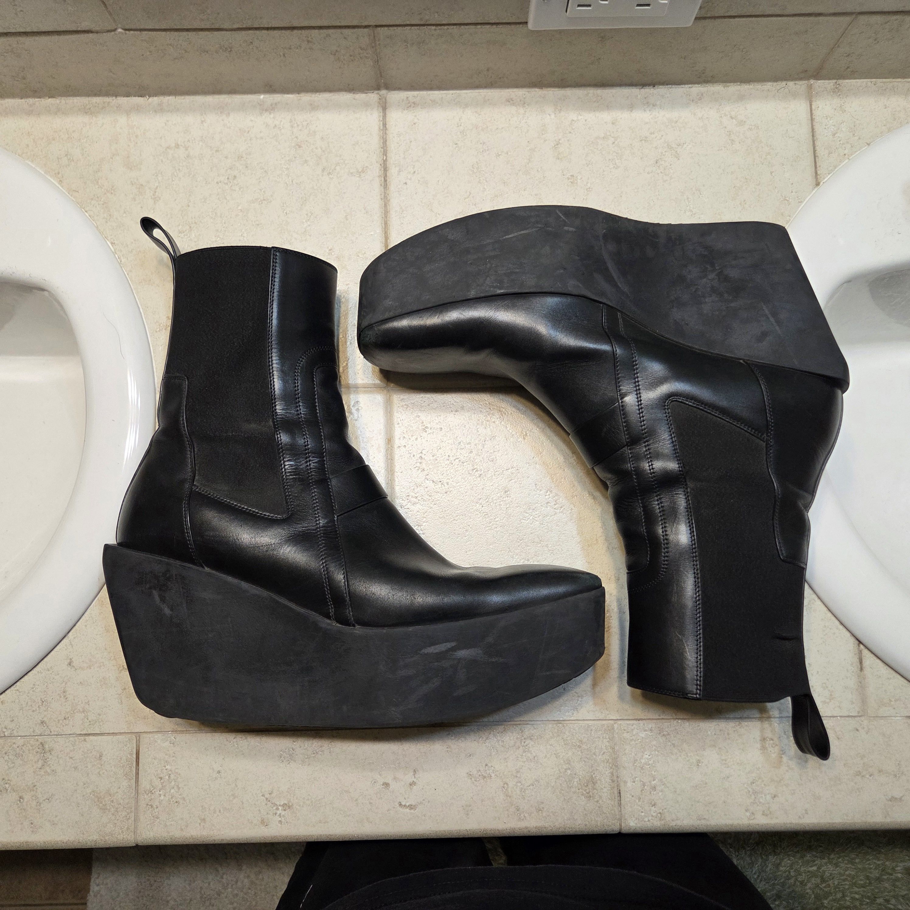 Rick Owens Sliver Boots | Grailed
