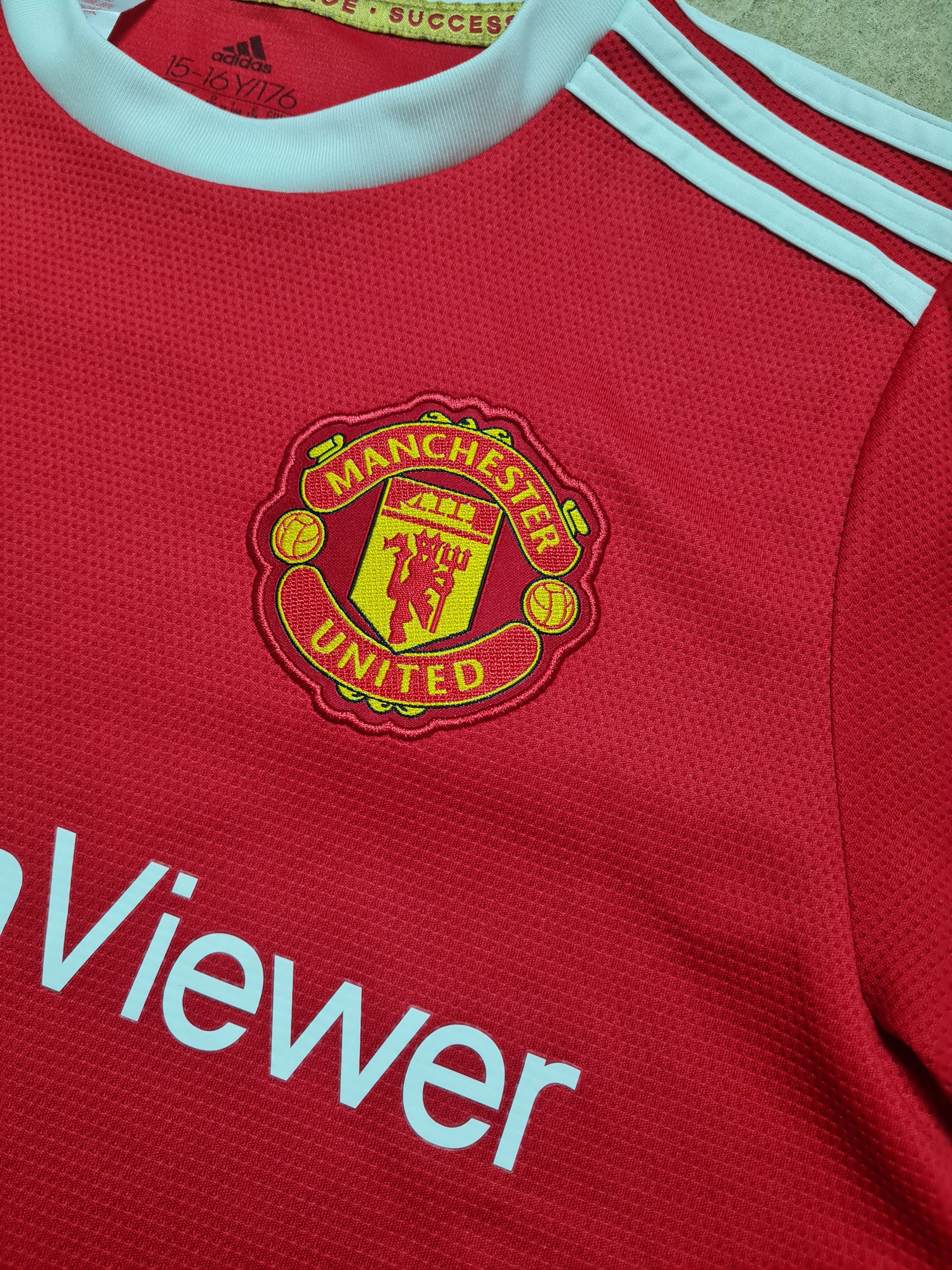 Adidas MANCHESTER UNITED ADIDAS 2021/2022 #7 RONALDO GR3778 Size US M / EU 48-50 / 2 - 11 Thumbnail