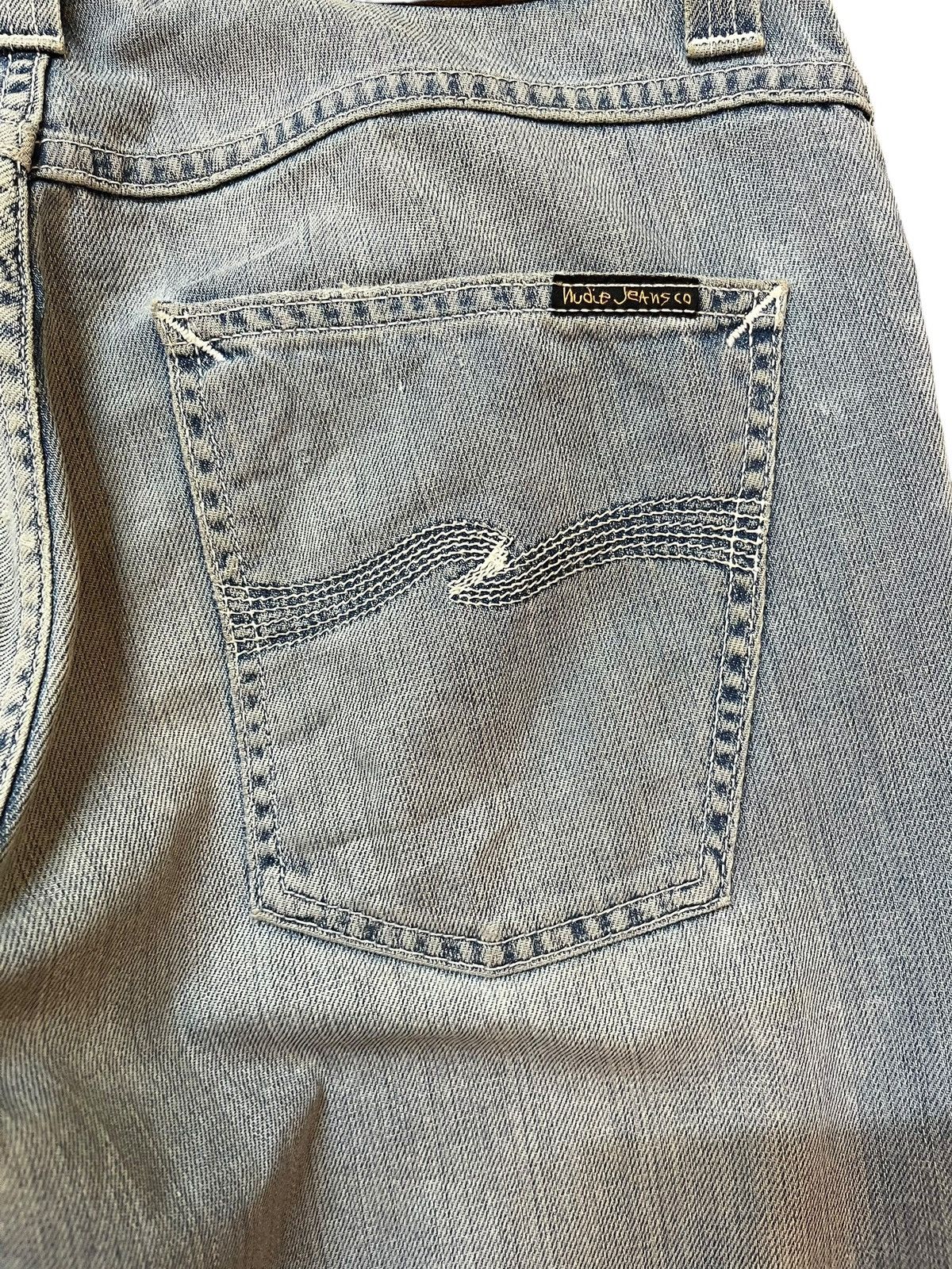 Nudie Jeans Vintage Nudie Faded Button Fly Denim Size US 31 - 7 Thumbnail