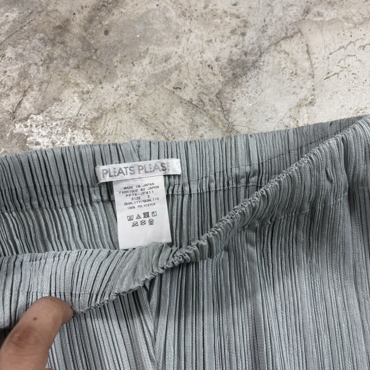 Pleats Please Issey Miyake Pleats Please Issey Miyake - Pleated Trouser ( Teal Green ) Size 32" / US 10 / IT 46 - 5 Thumbnail