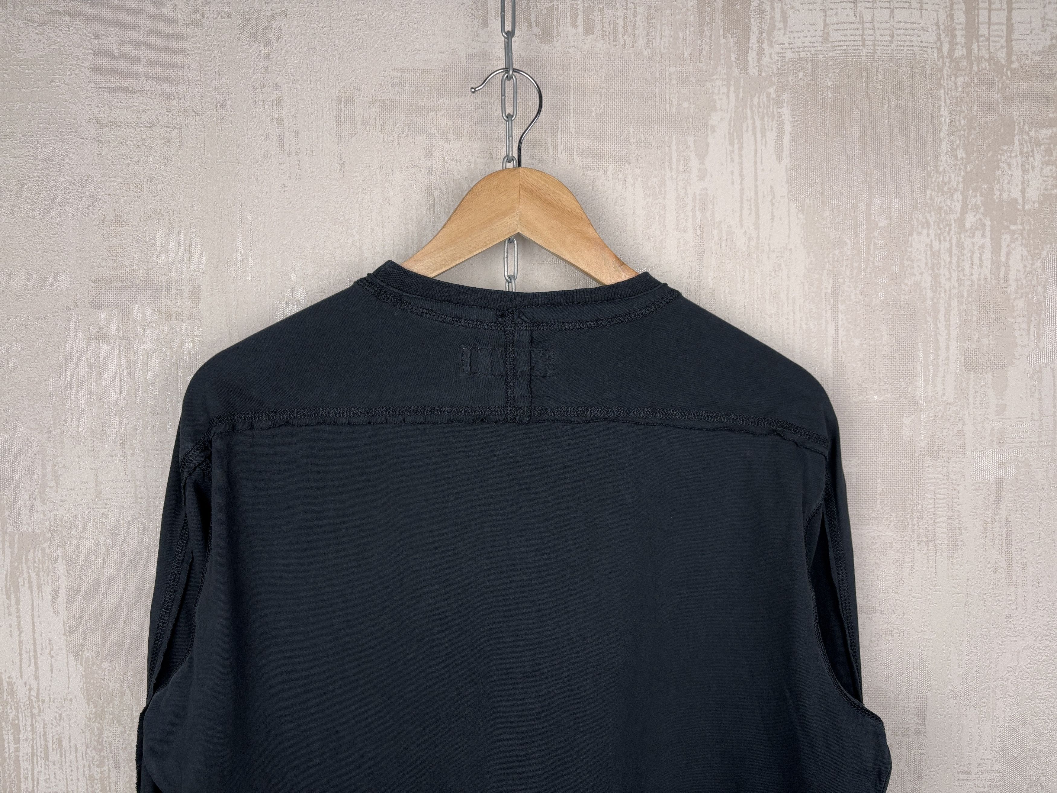 Iceberg × Vintage Iceberg Ice Jeans Vintage Long Sleeve T-shirt Raw Edge Faded Size US L / EU 52-54 / 3 - 16 Thumbnail