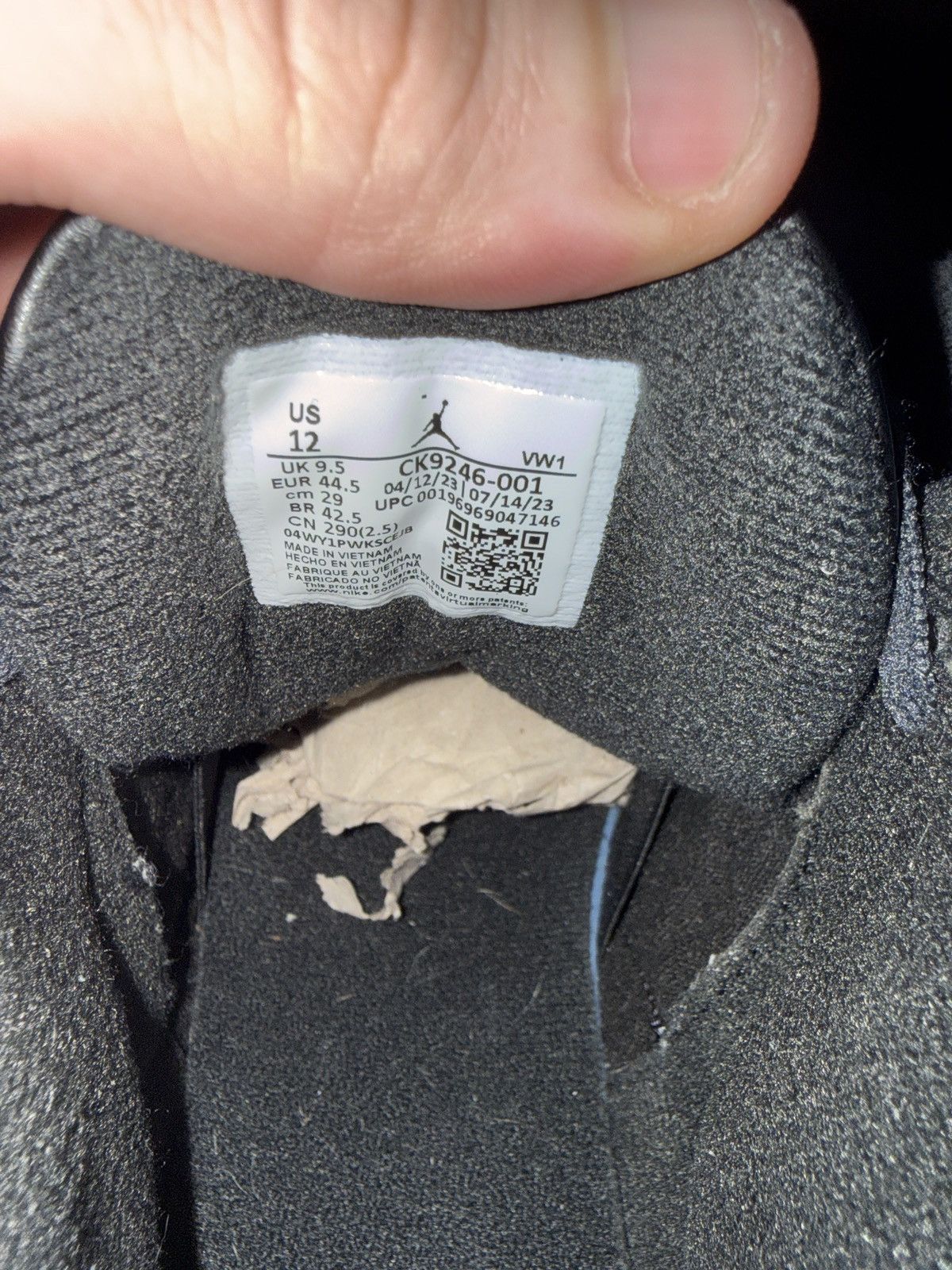 Jordan Brand Jordan 3 “Off-Noir” Size US 10.5 / EU 43-44 - 7 Thumbnail