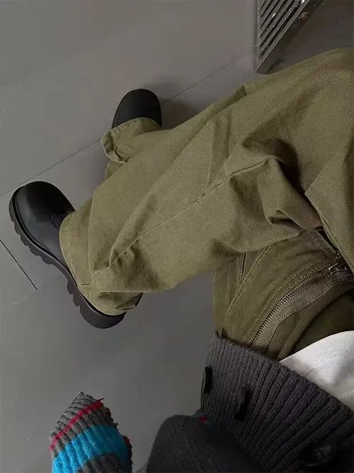 Japanese Brand Retro Japanese army green rare multi-pocket cargo trousers Size US 34 / EU 50 - 2 Thumbnail