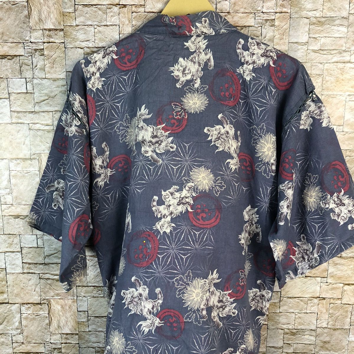 Japanese Brand Japan vintage fullprint Blue Kimono #A512 Size US M / EU 48-50 / 2 - 15 Thumbnail