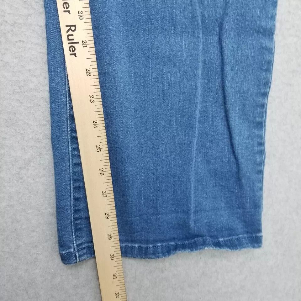 Other Soft Surroundings Jeans Womens Medium Flared Mid Rise 34x30 Size 34" / US 12 / IT 48 - 4 Thumbnail