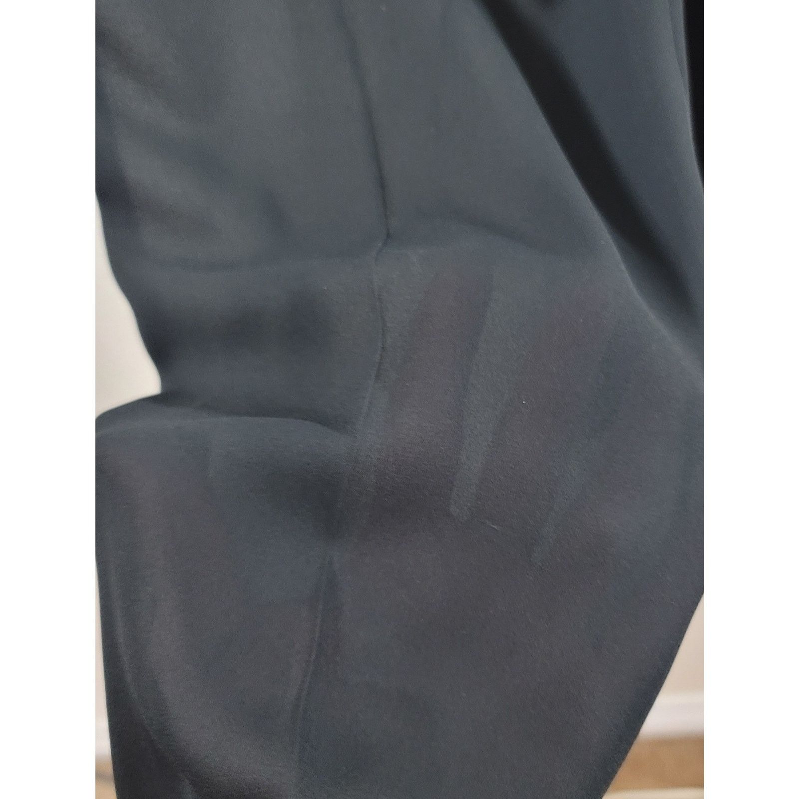 Other VTG Marmie West Black Sequin Hem Pleated Pants Medium Large Size 28" / US 6 / IT 42 - 3 Thumbnail