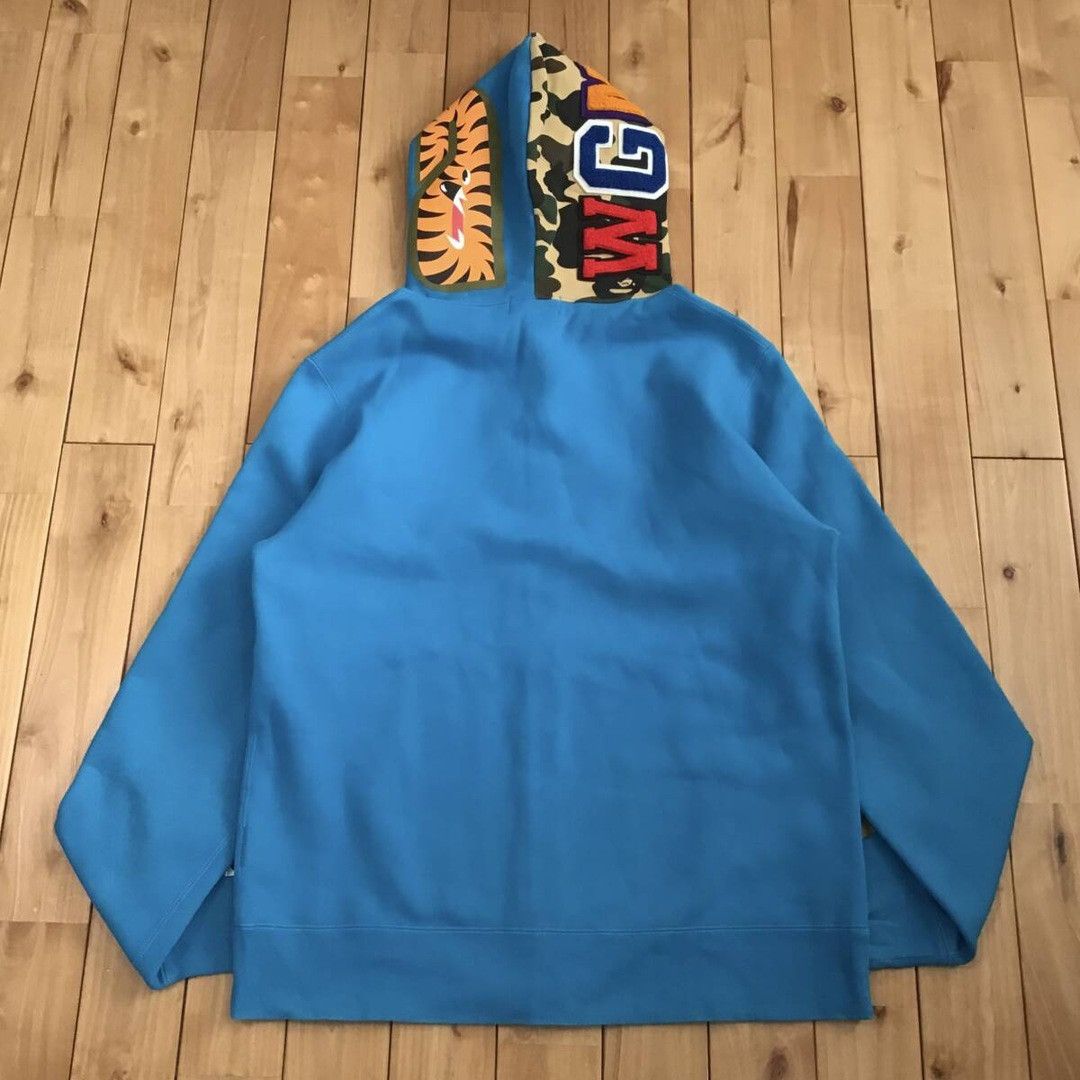 Bape × Nigo BAPE camo × Blue shark full zip hoodie a bathing ape NIGO Size US XXL / EU 58 / 5 - 2 Thumbnail