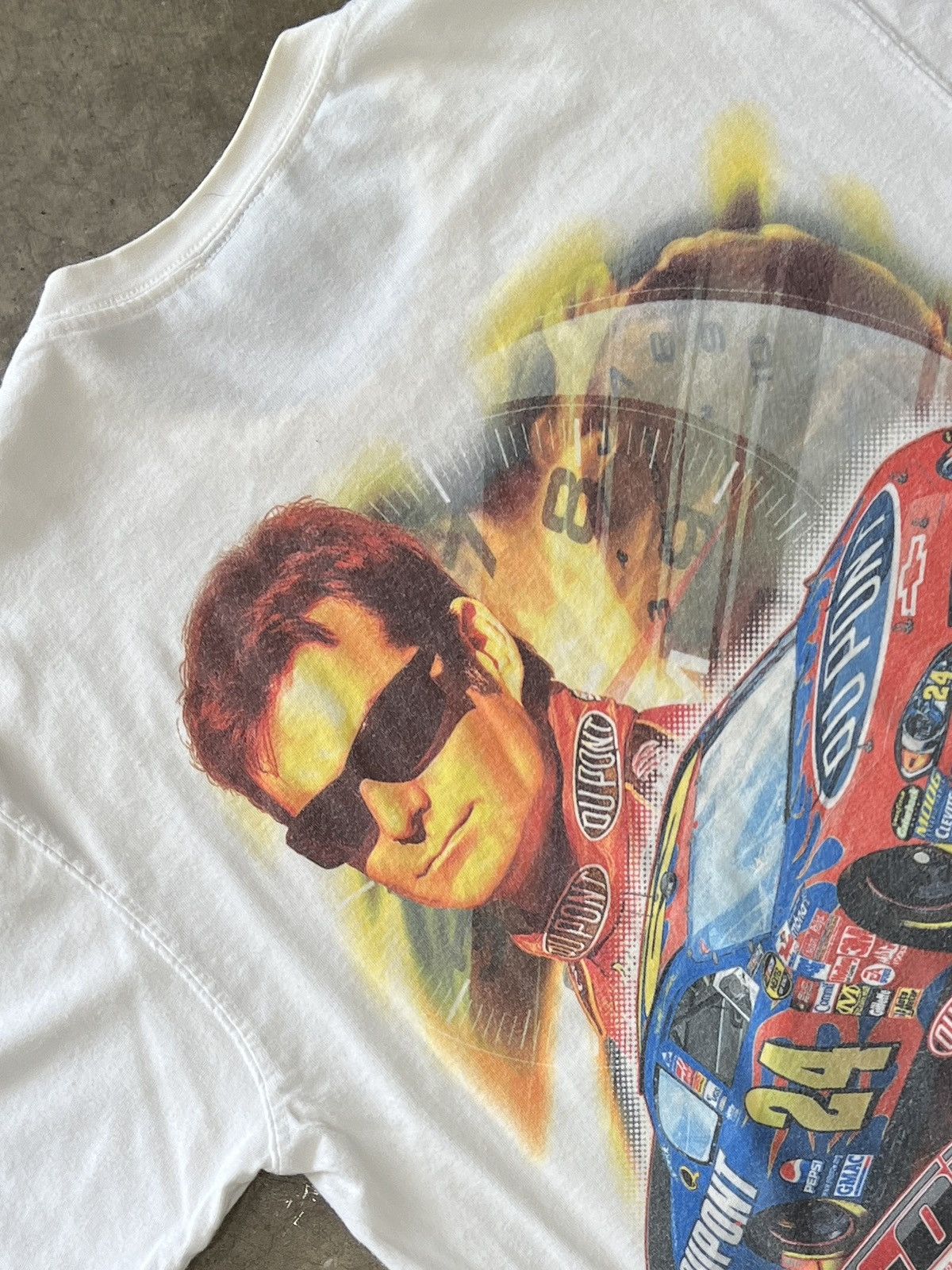 NASCAR Vintage 2007 NASCAR Jeff Gordon Dupont Racing Tee Medium Size US M / EU 48-50 / 2 - 1 Thumbnail