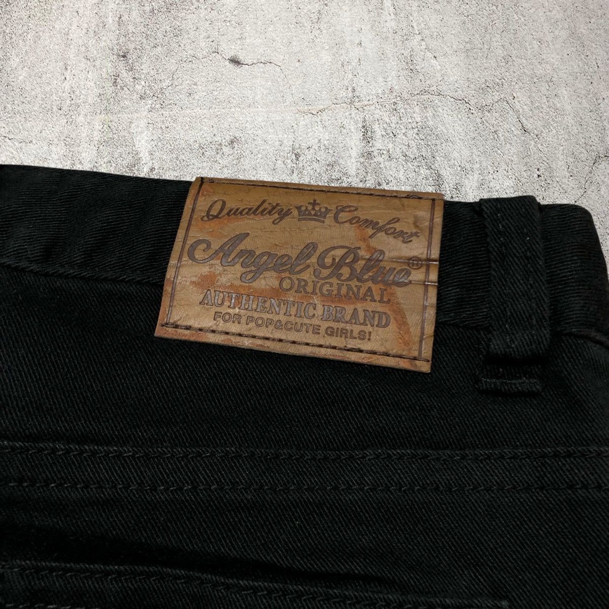 Angel Blue 2000s Angel Blue Cute Girls Denim Jeans Pants Black Lgb Size US 26 / EU 42 - 12 Thumbnail