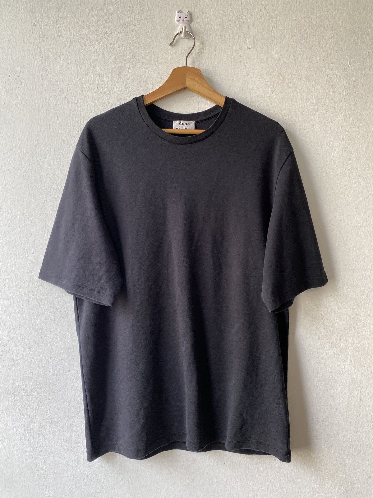 Acne Studios 2000s - Acne Studios Chelsea Short Black T Shirt Size US M / EU 48-50 / 2 - 3 Thumbnail
