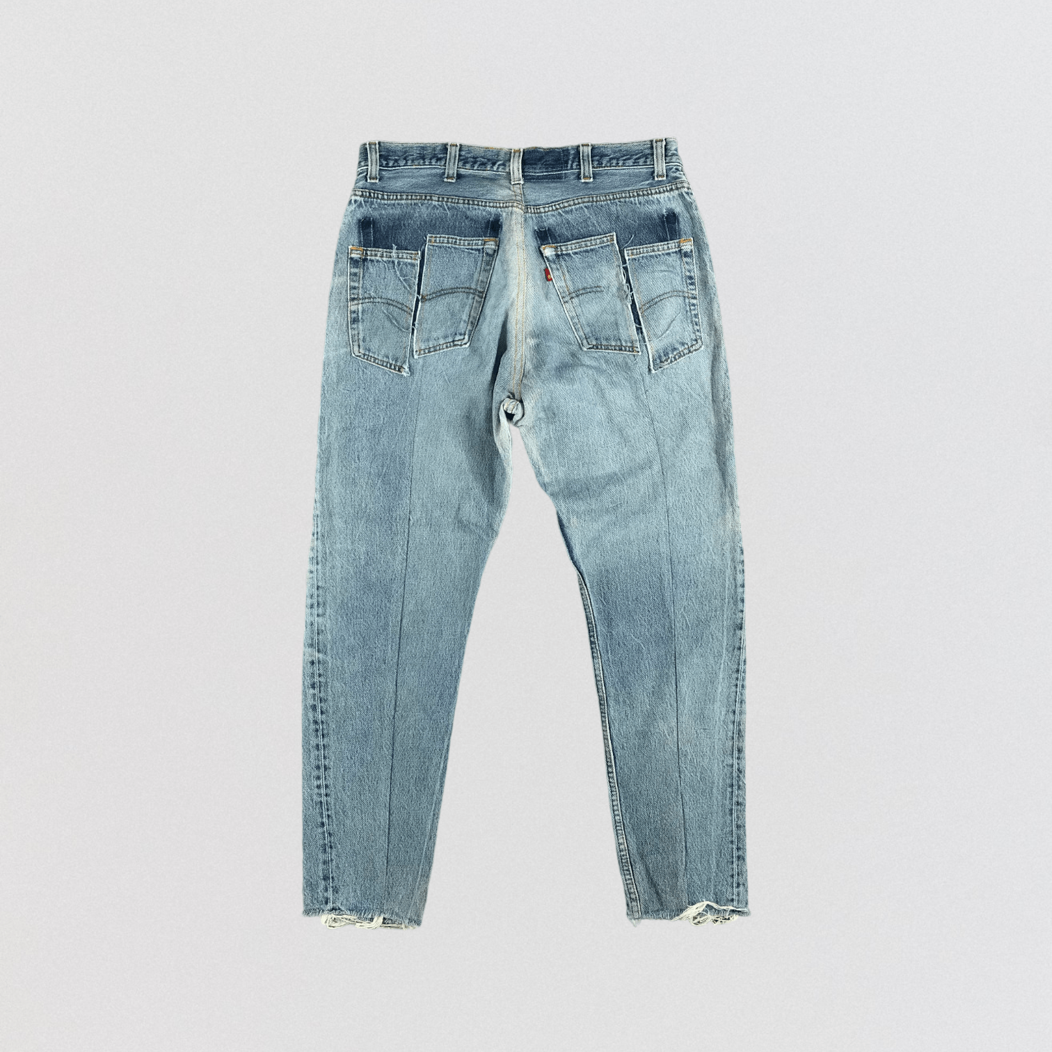 Levi's Vintage 90s Blue Wash Levis 501 Jeans-JM2239 Size US 35 - 2 Thumbnail