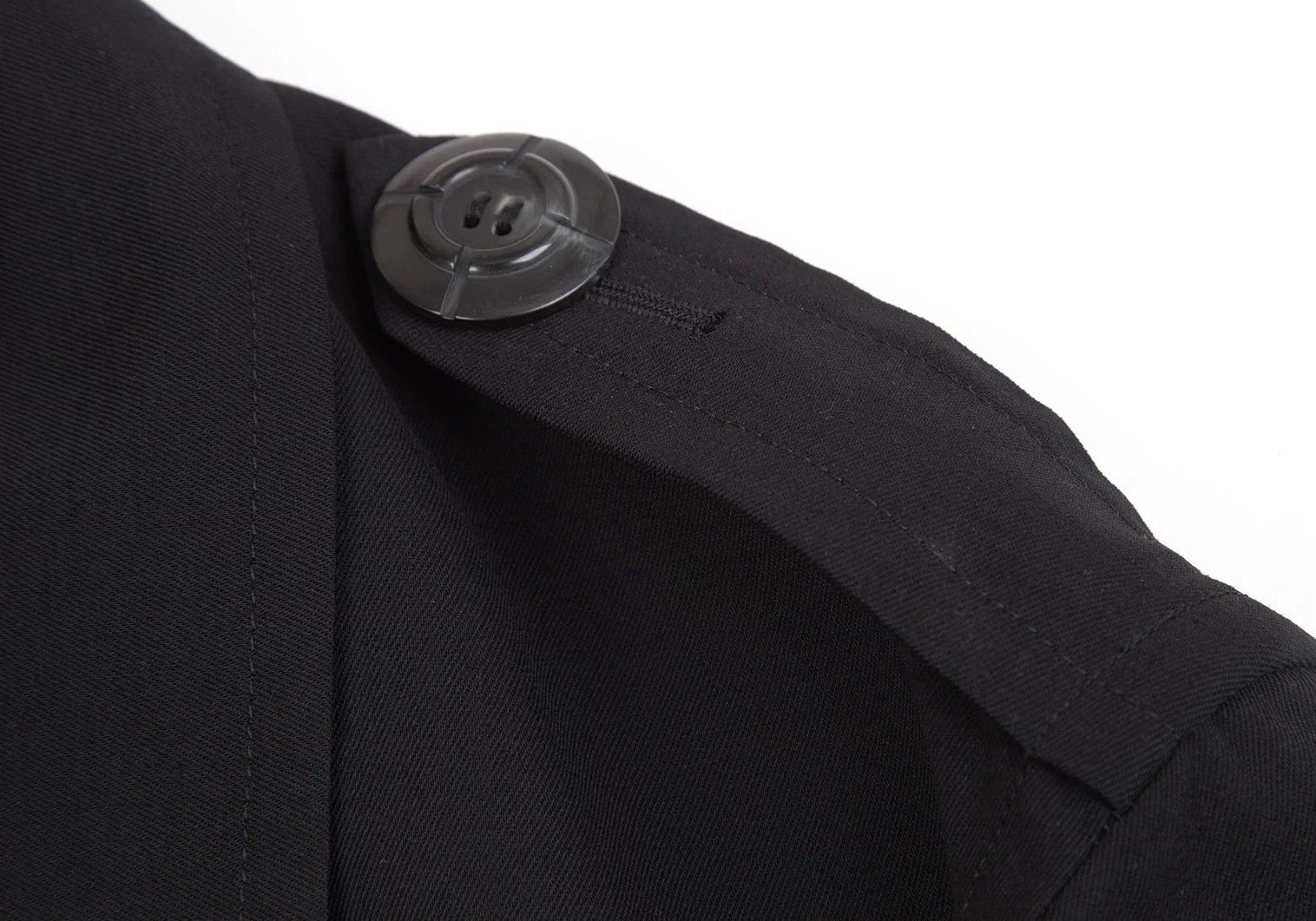 Jean Paul Gaultier Double Half Coat in Black Size 50 Size US M / EU 48-50 / 2 - 4 Thumbnail