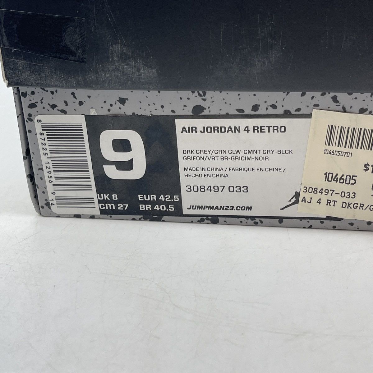 Jordan Brand Air Jordan 4 green glow Size US 9 / EU 42 - 9 Thumbnail