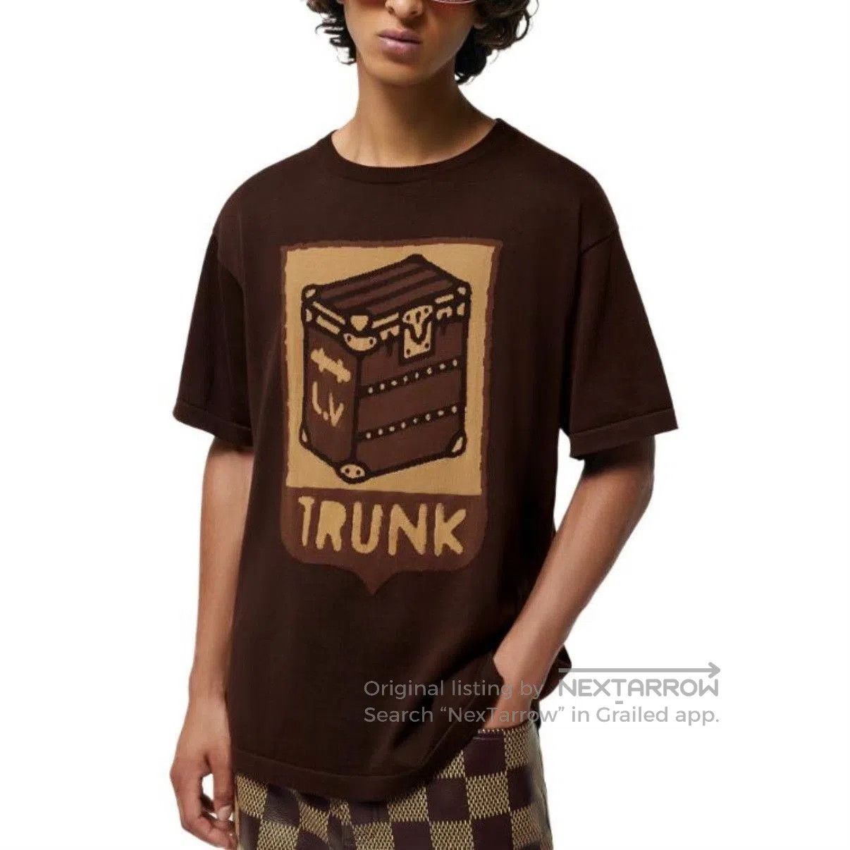 Louis Vuitton LV 2025 Pharrell Trunk Jacquard Short-Sleeve. Size US L / EU 52-54 / 3 - 6 Thumbnail