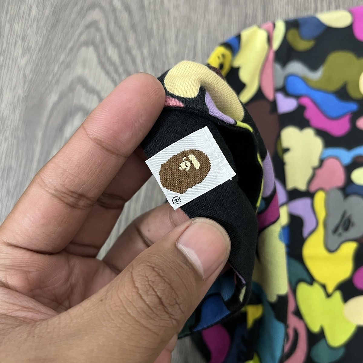 Bape Rare A Bathing Ape OG Multi Color Camo Reversible T-shirt Size US M / EU 48-50 / 2 - 15 Thumbnail