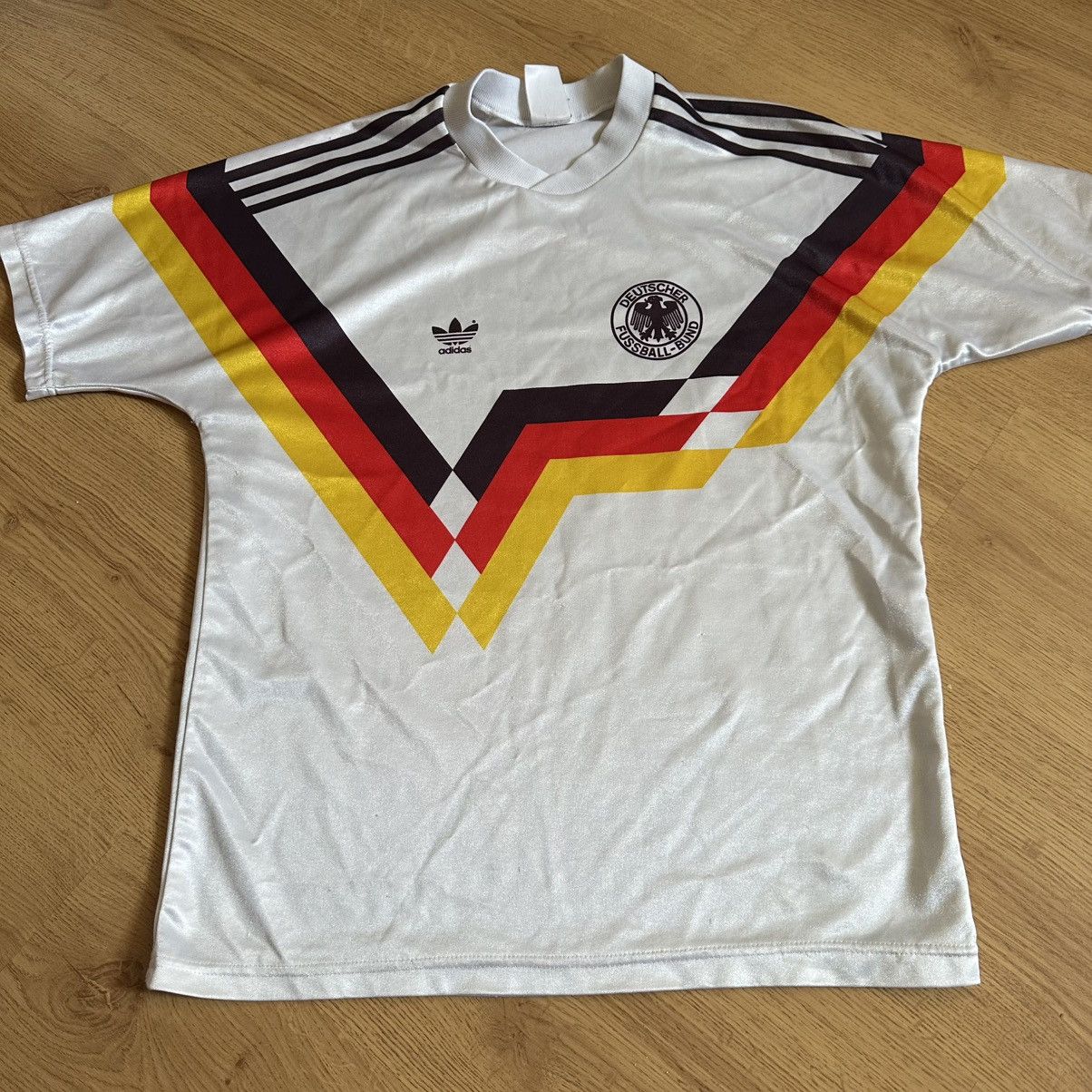 Adidas × Vintage Germany 1988 - 1990 Home football Adidas vintage shirt Size US S / EU 44-46 / 1 - 1 Thumbnail