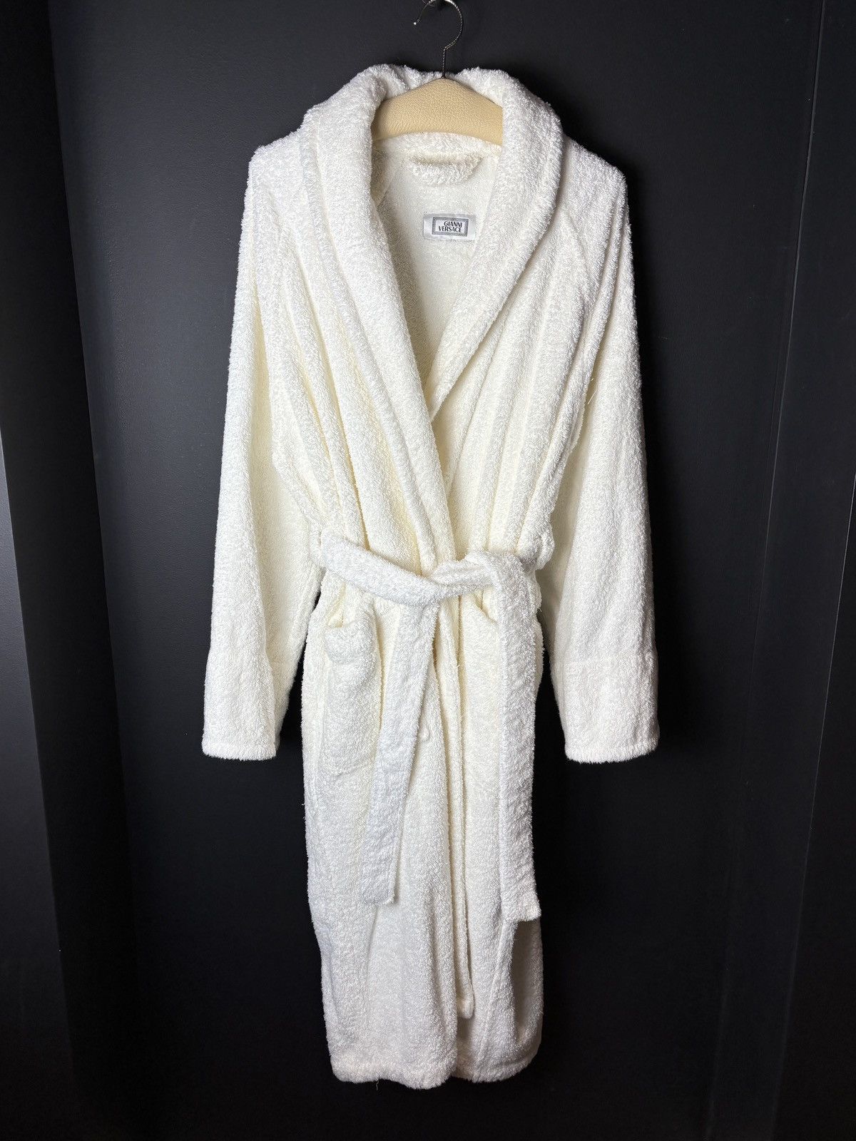 Vintage Vintage Bath Robe Gianni Versace Style Terry Cloth Y2K Belt Size US M / EU 48-50 / 2 - 2 Thumbnail