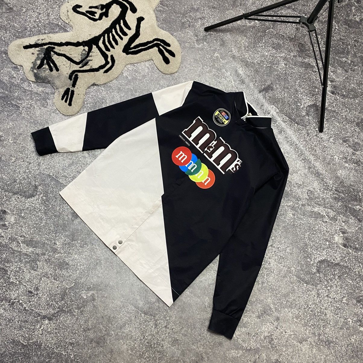 NASCAR Vintage Nascar M&Ms Big Graphic logo racing rare jacket Size US L / EU 52-54 / 3 - 1 Thumbnail