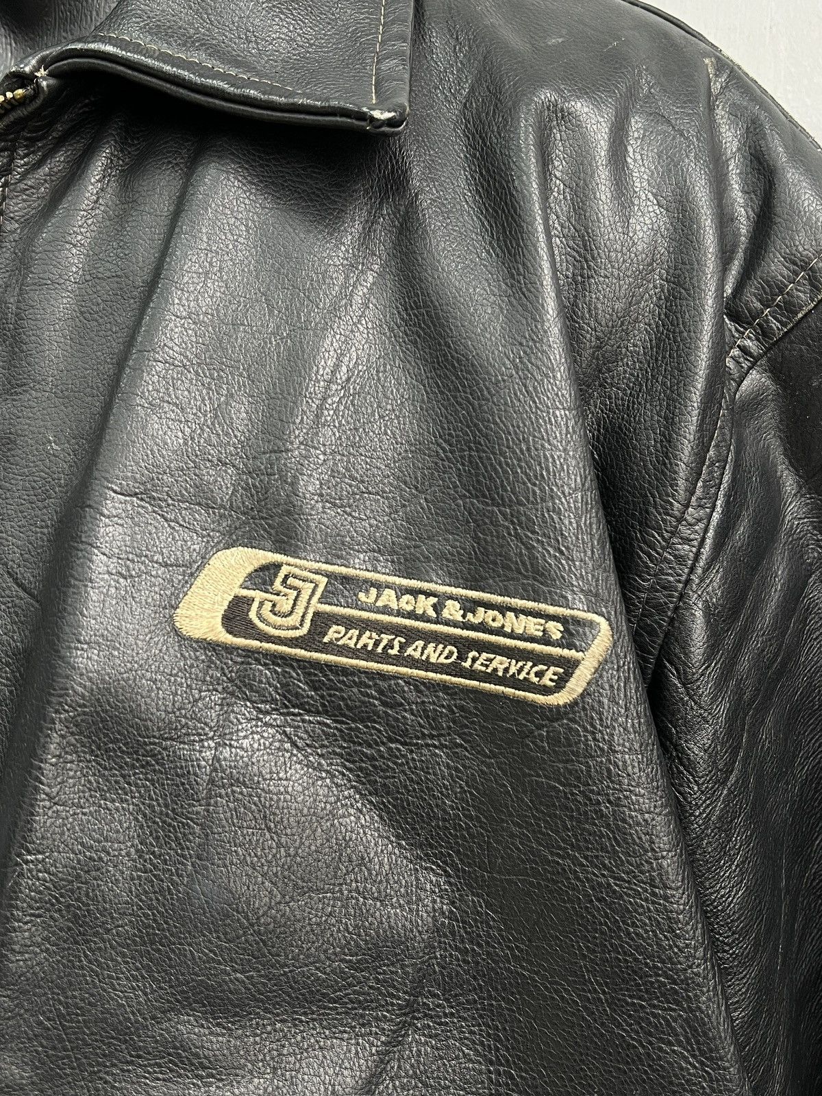 Schott Black leather jacket Rick Owens style avant garde y2k Size US L / EU 52-54 / 3 - 4 Thumbnail