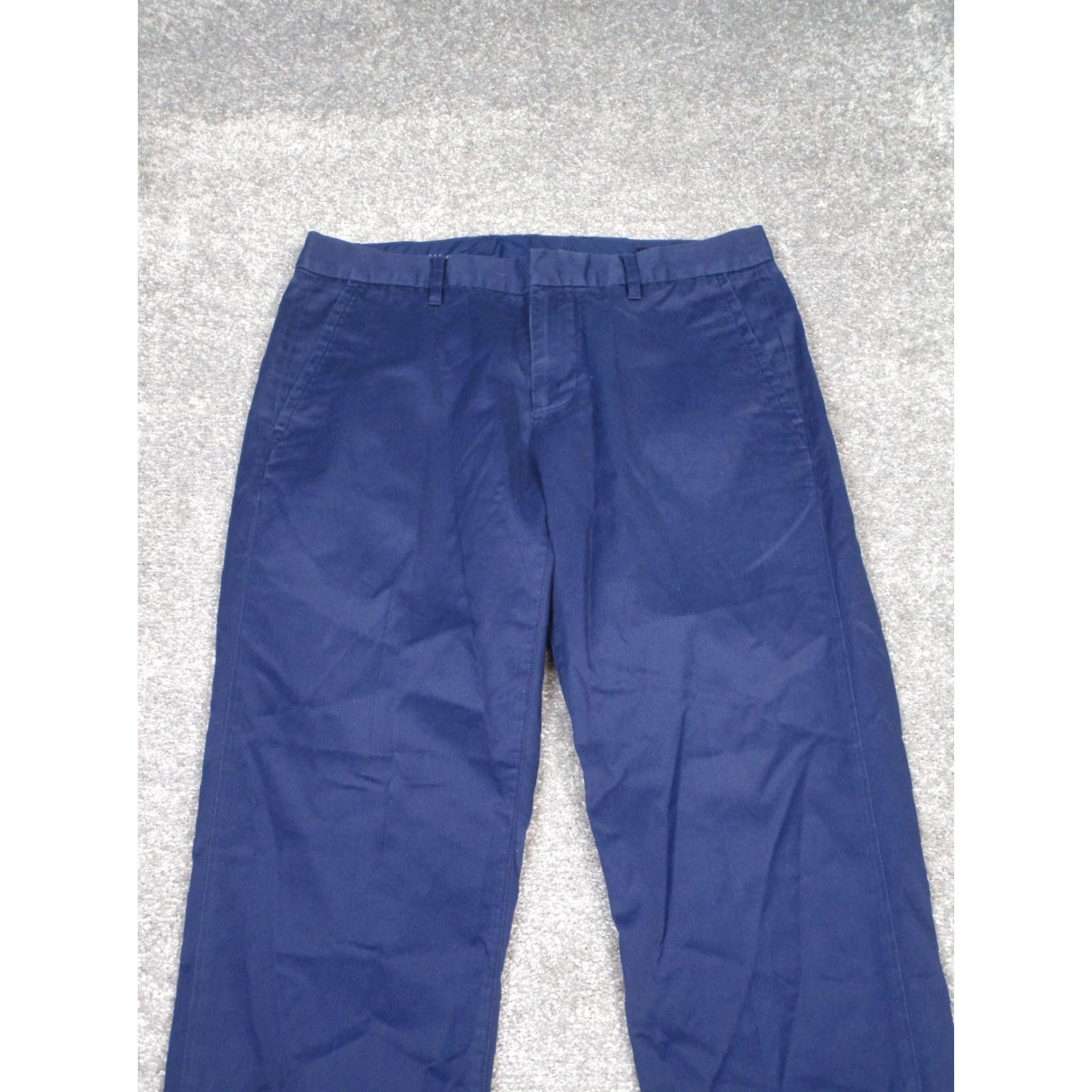 Bonobos VINTAGE Bonobos Dress Pants Mens 30 Dark Blue Cotton Slim Fit 30x31 Blue City College Preppy Mens Size US 30 / EU 46 - 2 Thumbnail