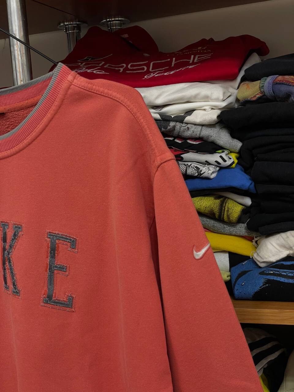 Nike × Vintage NIKE VINTAGE CENTER LOGO OVERSIZE BOXY SWEATSHIRT Size US M / EU 48-50 / 2 - 6 Thumbnail