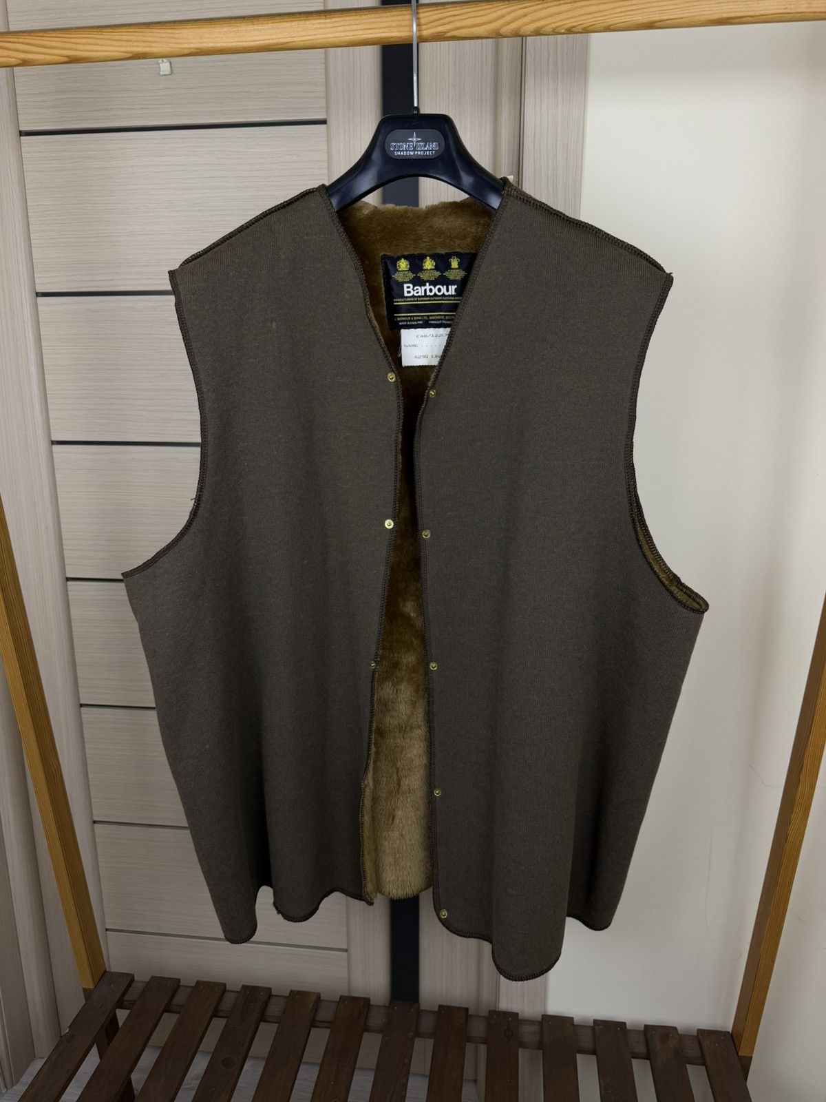 Barbour Barbour A297 Acrylic Lining Warm Pile Liner For Wax Jacket Size US XL / EU 56 / 4 - 2 Thumbnail