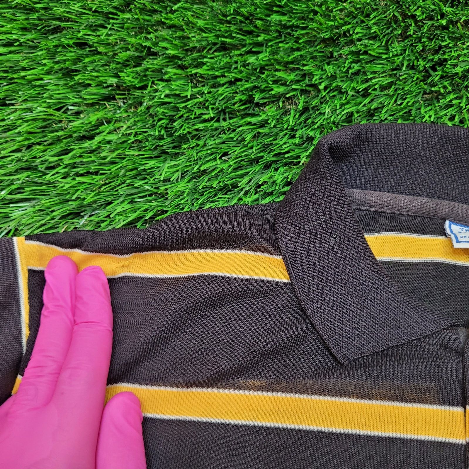 Other Vintage 80s Purdue University Polo Shirt Mens M (Tagged XL) Size US M / EU 48-50 / 2 - 5 Thumbnail