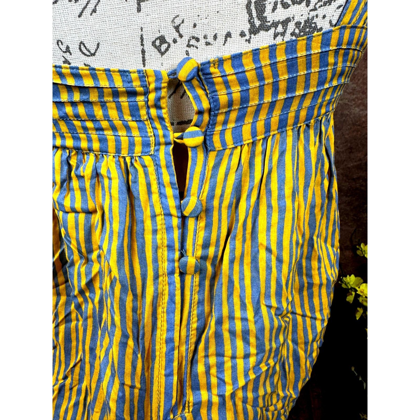 Natalie Martin Natalie Martin Jasmine Top Painted Stripe Dandelion size XS Size XS / US 0-2 / IT 36-38 - 5 Thumbnail