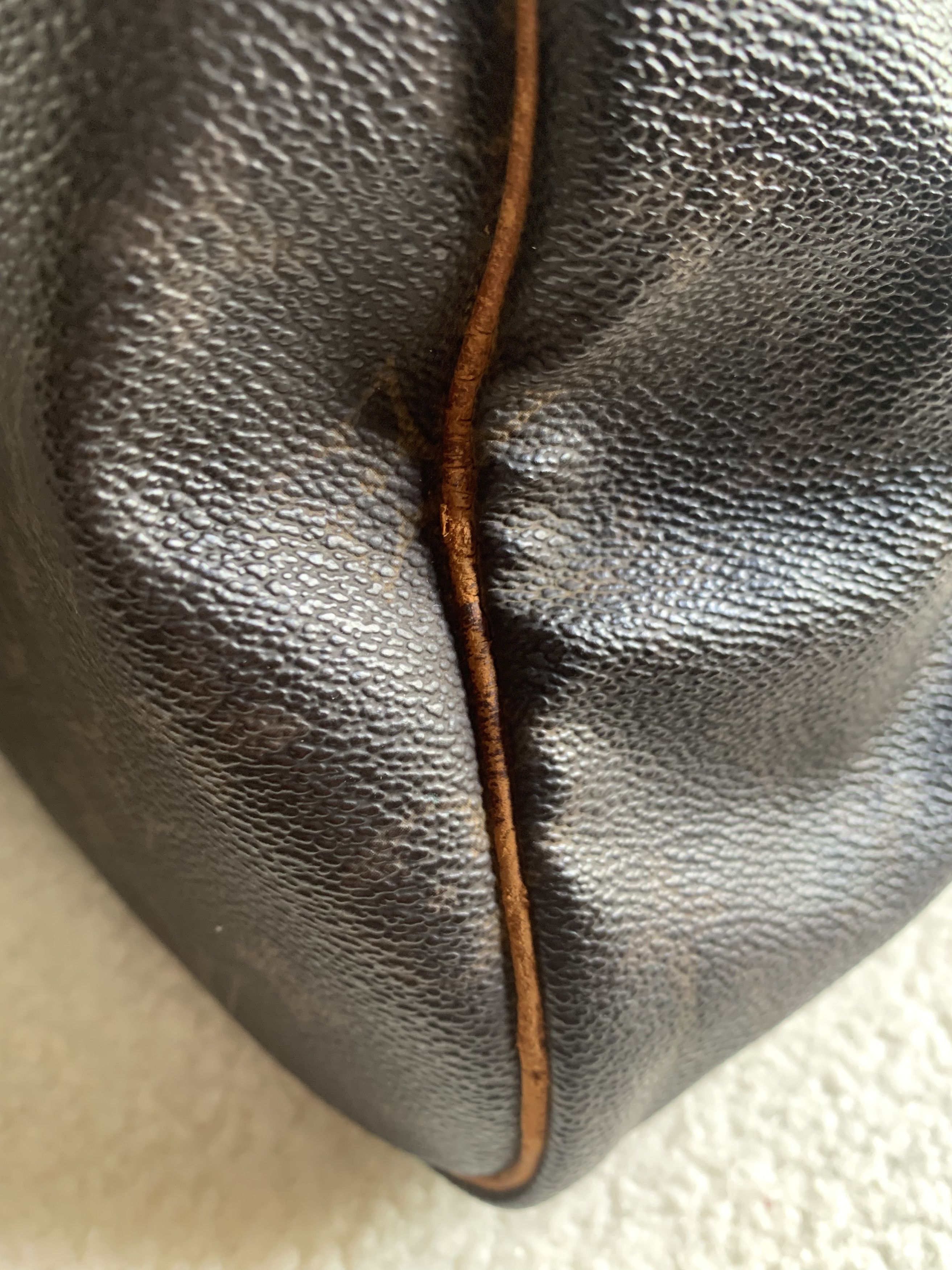 Louis Vuitton Speedy 30 Monogram Vintage 1983 Size ONE SIZE - 4 Thumbnail