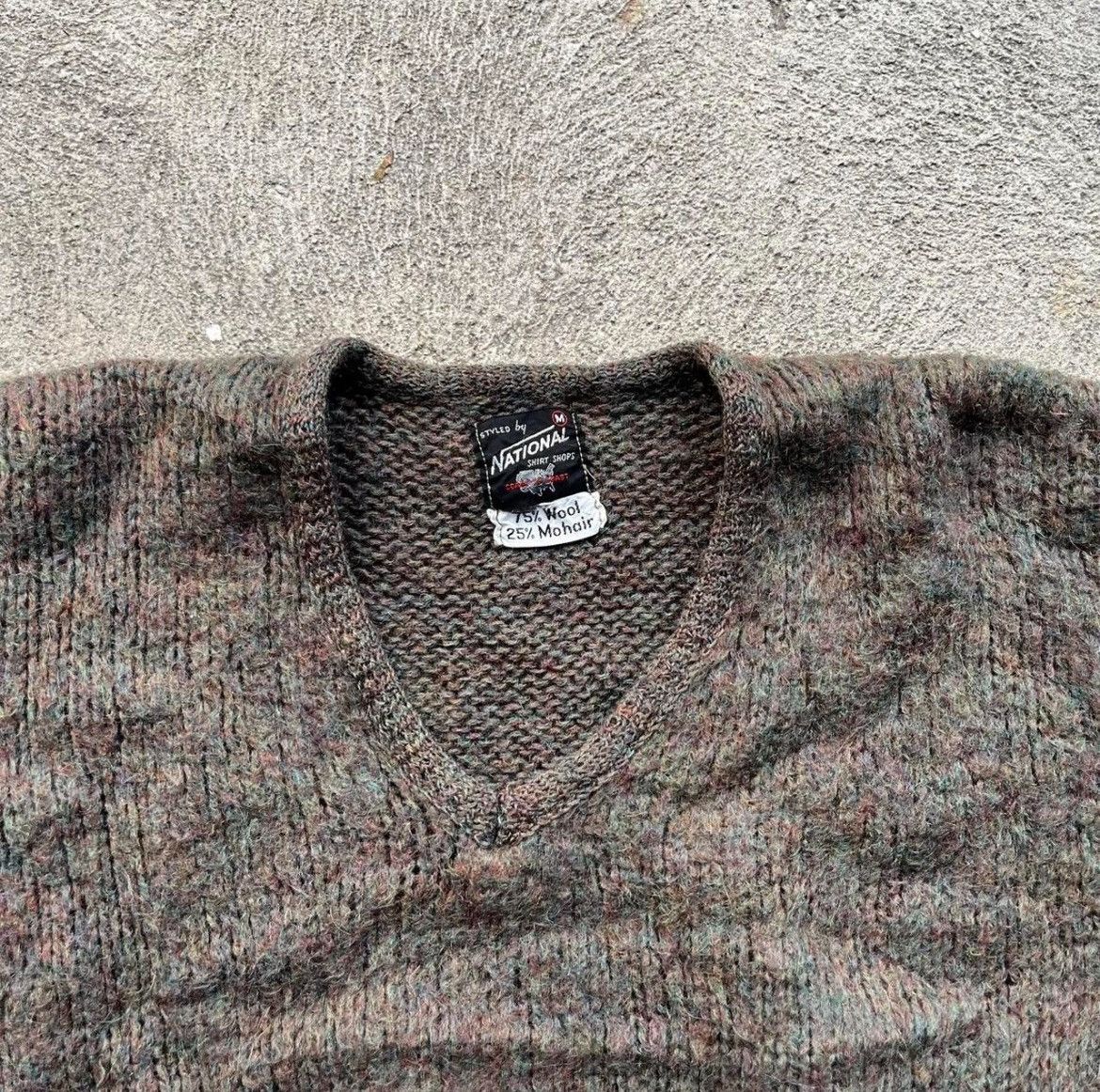 Other 1950s National Mohair Sweater Size US M / EU 48-50 / 2 - 2 Thumbnail