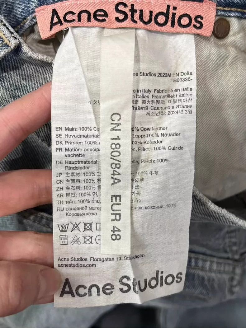 Acne Studios acne studioswashed jeans 2503-Nextarrow Size US 32 / EU 48 - 4 Thumbnail