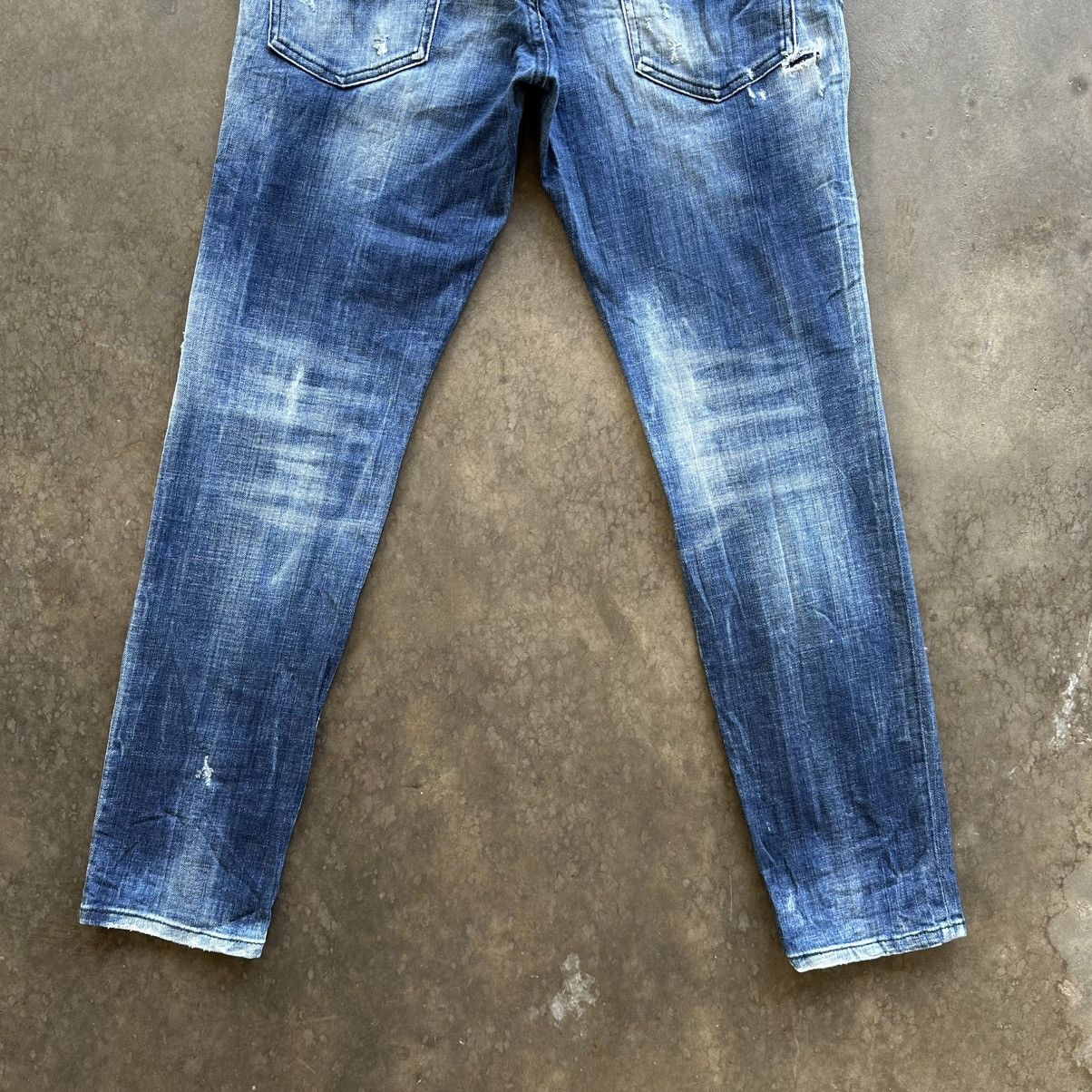 Dsquared2 Vintage Dsquared2 Faded Slim Denim Jean Pant W34 Size US 34 / EU 50 - 9 Thumbnail