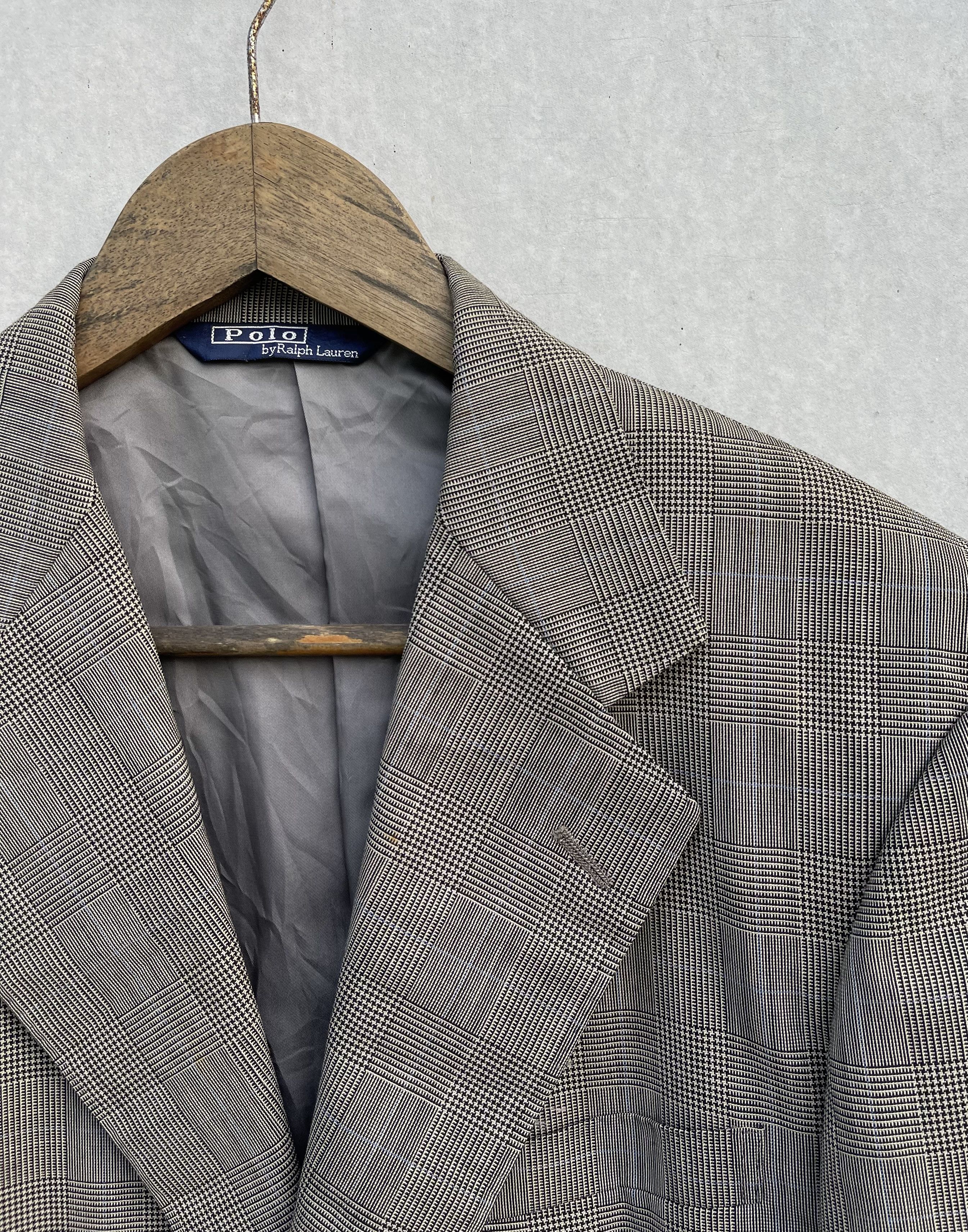 Designer × Polo Ralph Lauren × Ralph Lauren 🔥Vintage Polo Ralph Lauren Men's Classic Blazer Jacket Size US M / EU 48-50 / 2 - 6 Thumbnail