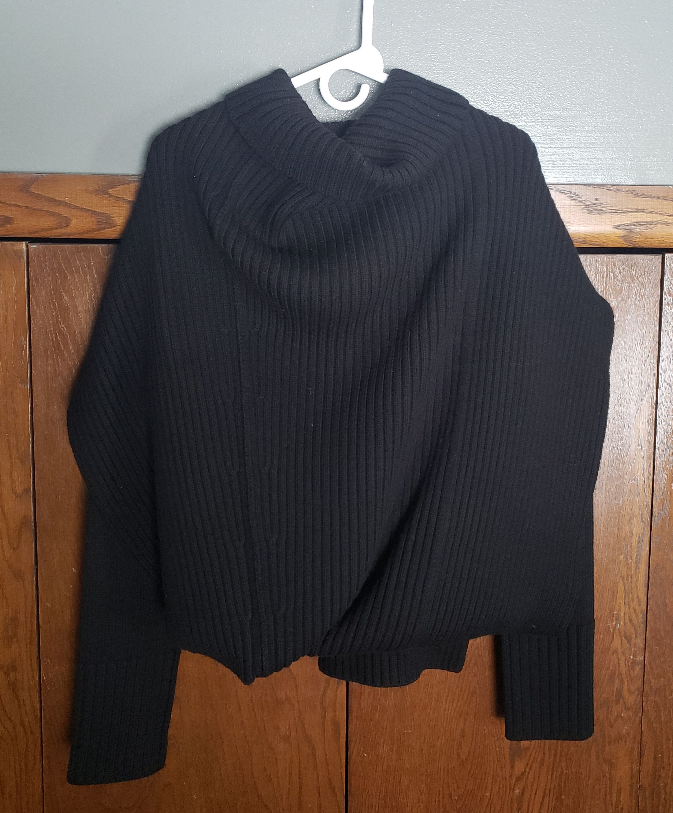 Peter Do Tattoo Sweater w/ Convertible Cape Skirt Size S / US 4 / IT 40 - 2 Thumbnail