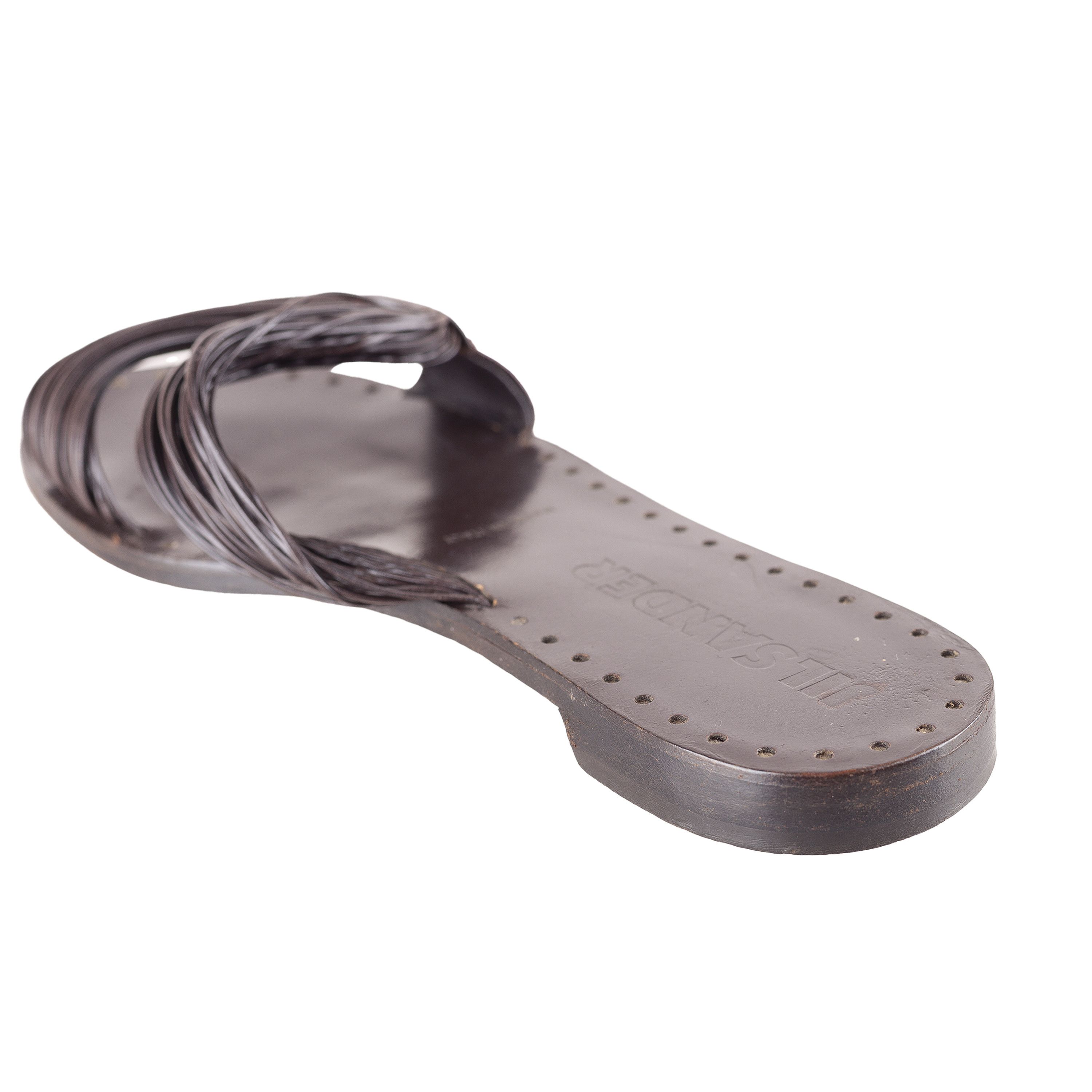 Jil Sander × Vintage JIL SANDER Brown Flat Sandals (36 EU) Size US 5 / IT 35 - 3 Thumbnail