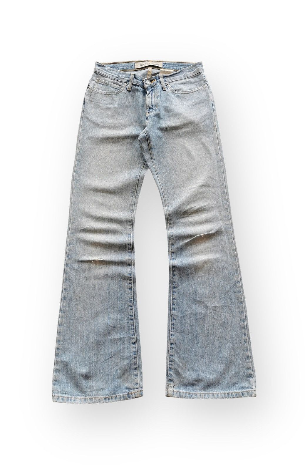 Gap Vintage gap low rise flare light faded blue jeans Size US 28 / EU 44 - 1 Thumbnail